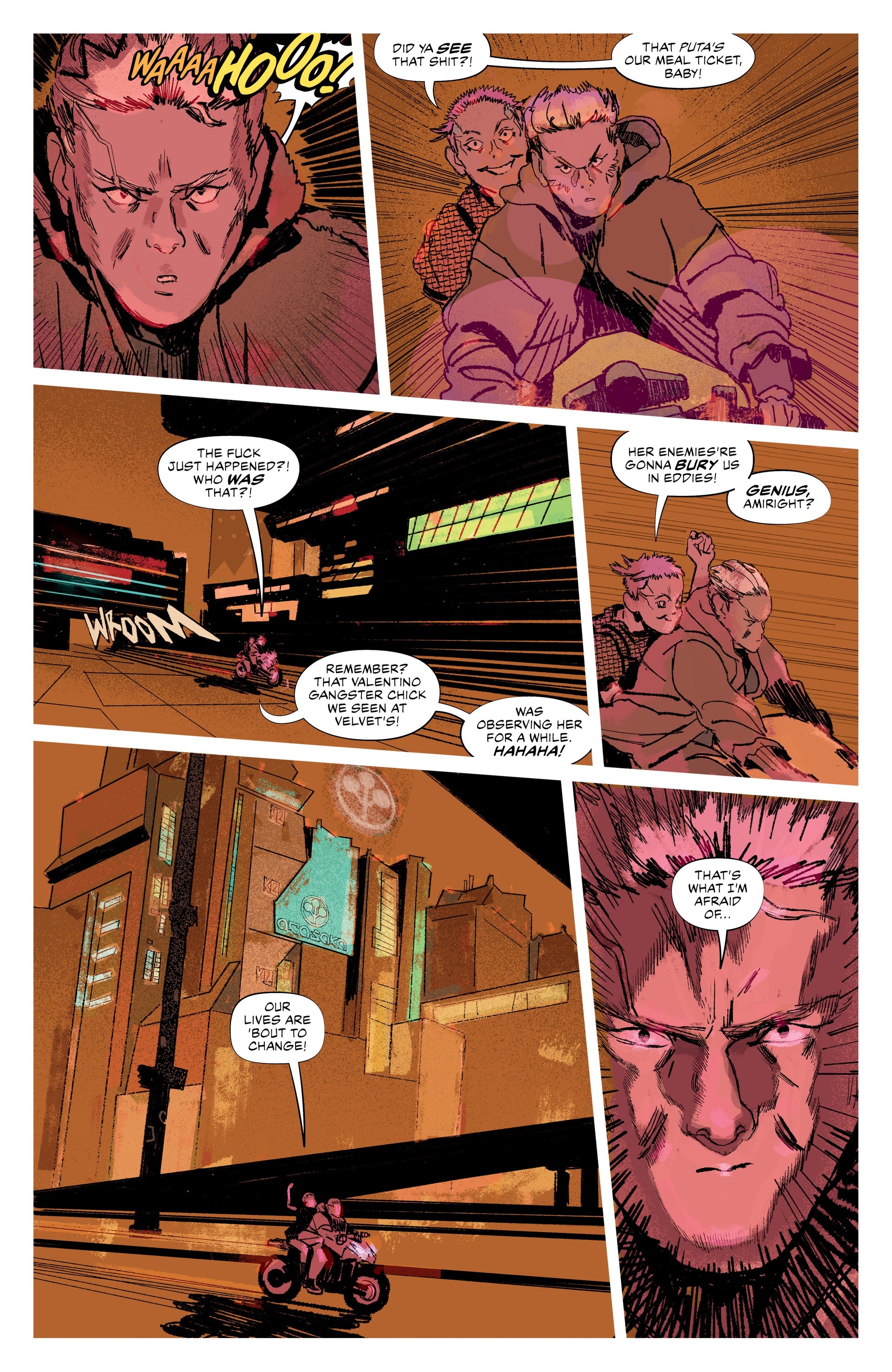 Read online Cyberpunk 2077: Big City Dreams (2022) comic -  Issue # Full - 34