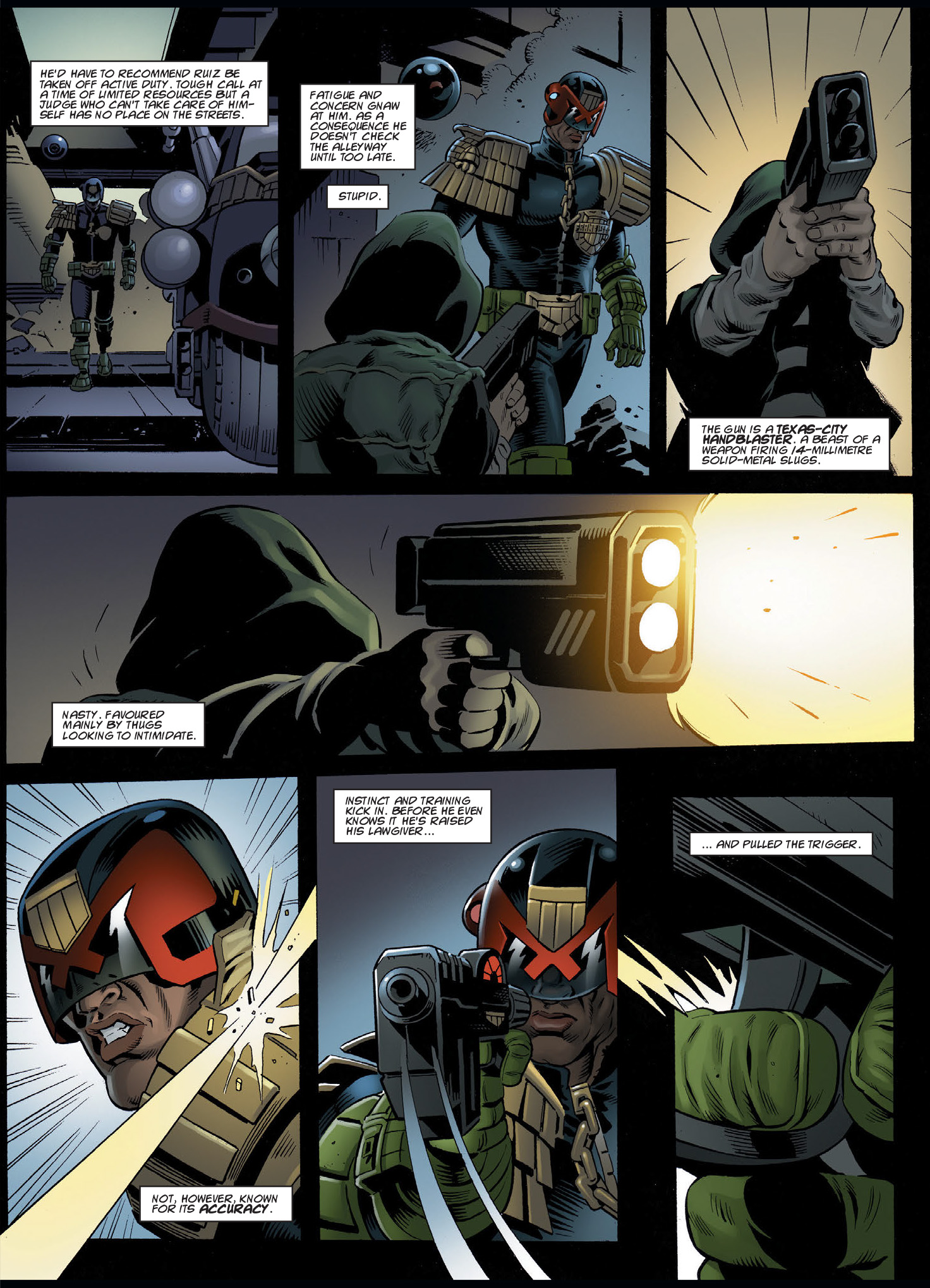 Read online Judge Dredd Megazine (Vol. 5) comic -  Issue #398 - 105