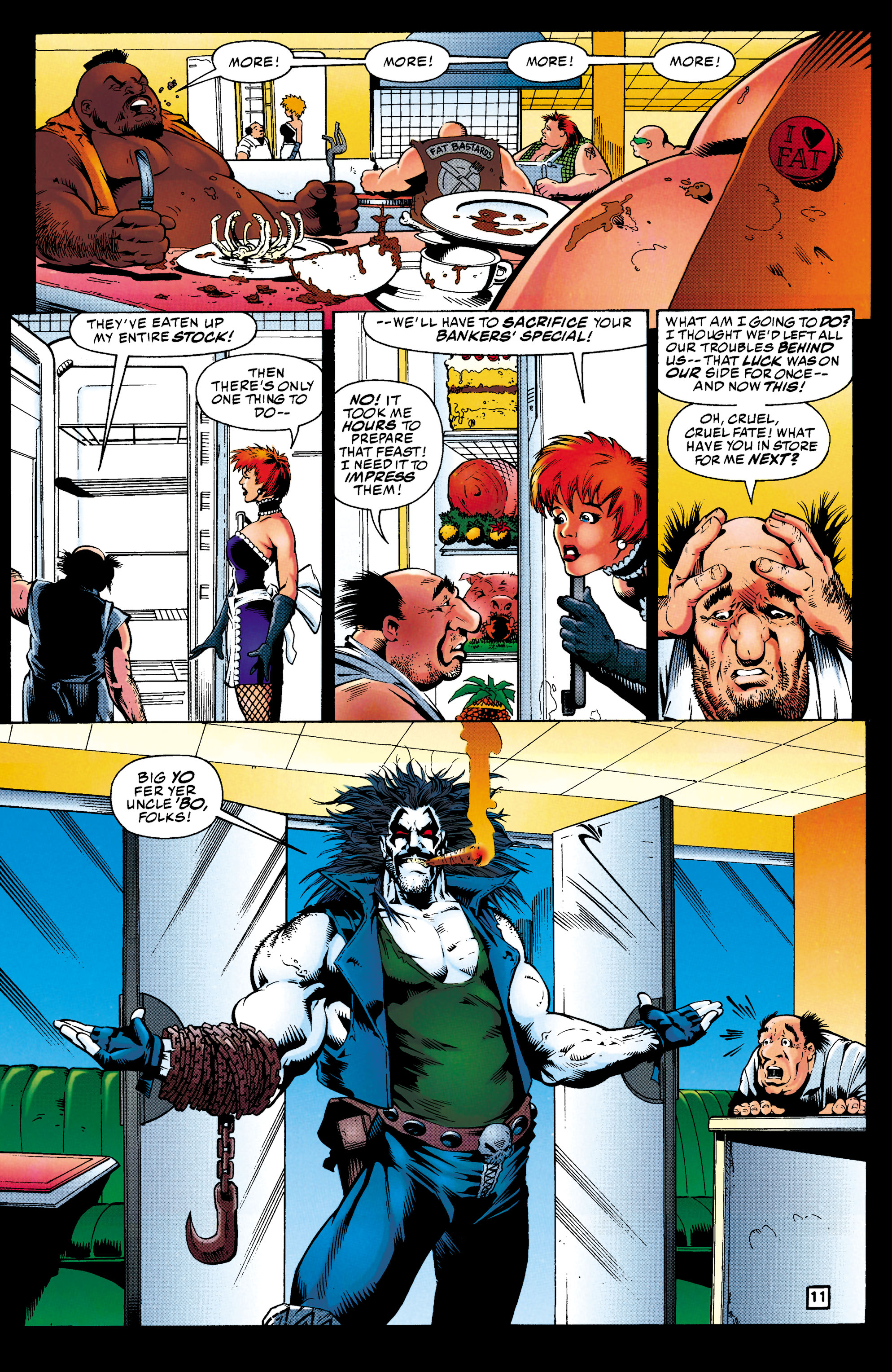 Read online Lobo (1993) comic -  Issue #28 - 12