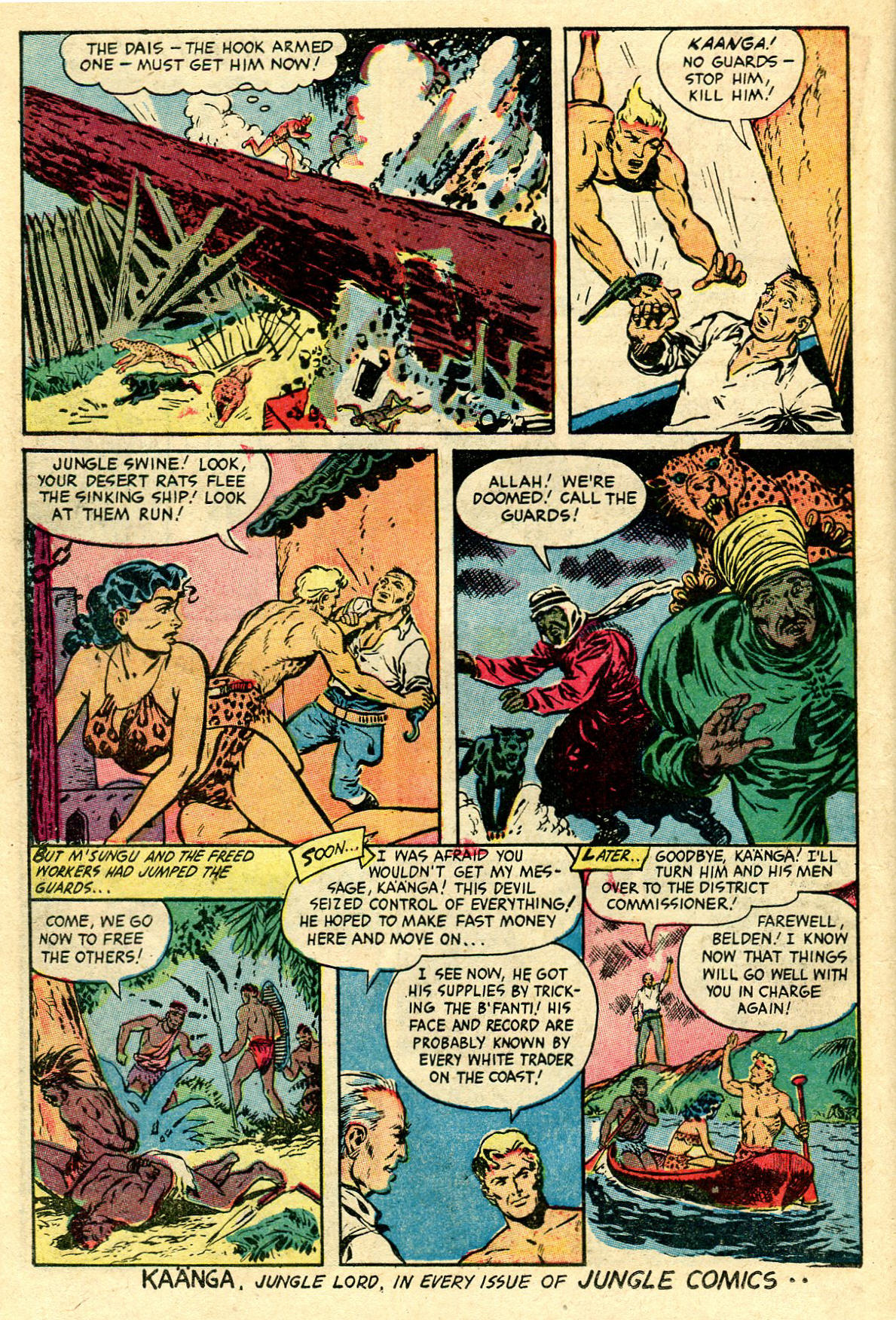 Read online Jungle Comics comic -  Issue #155 - 12