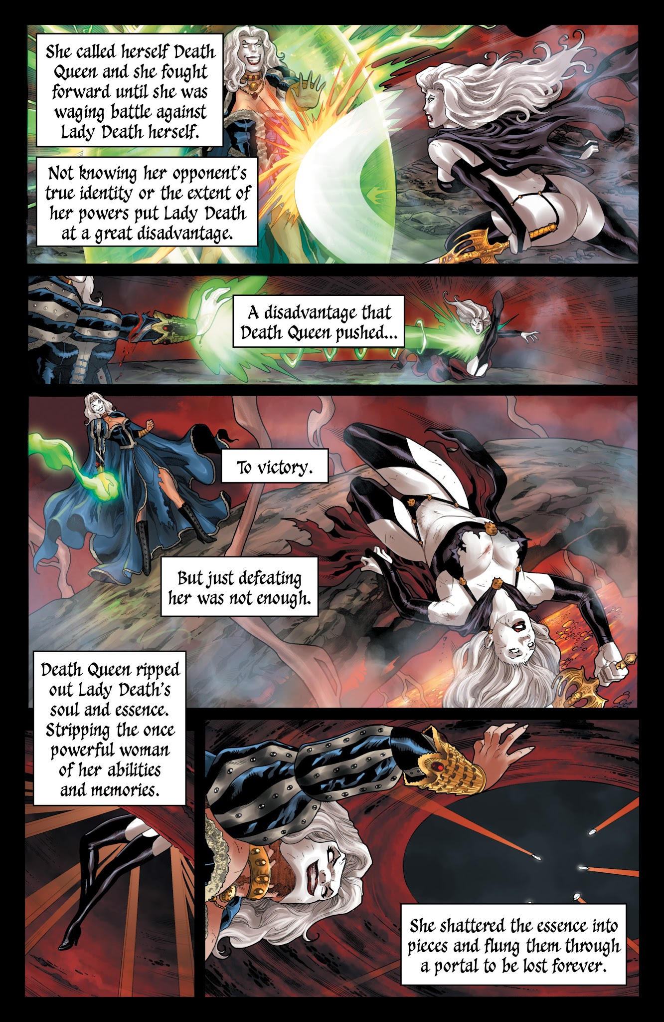 Read online Lady Death: Apocalypse comic -  Issue #1 - 5