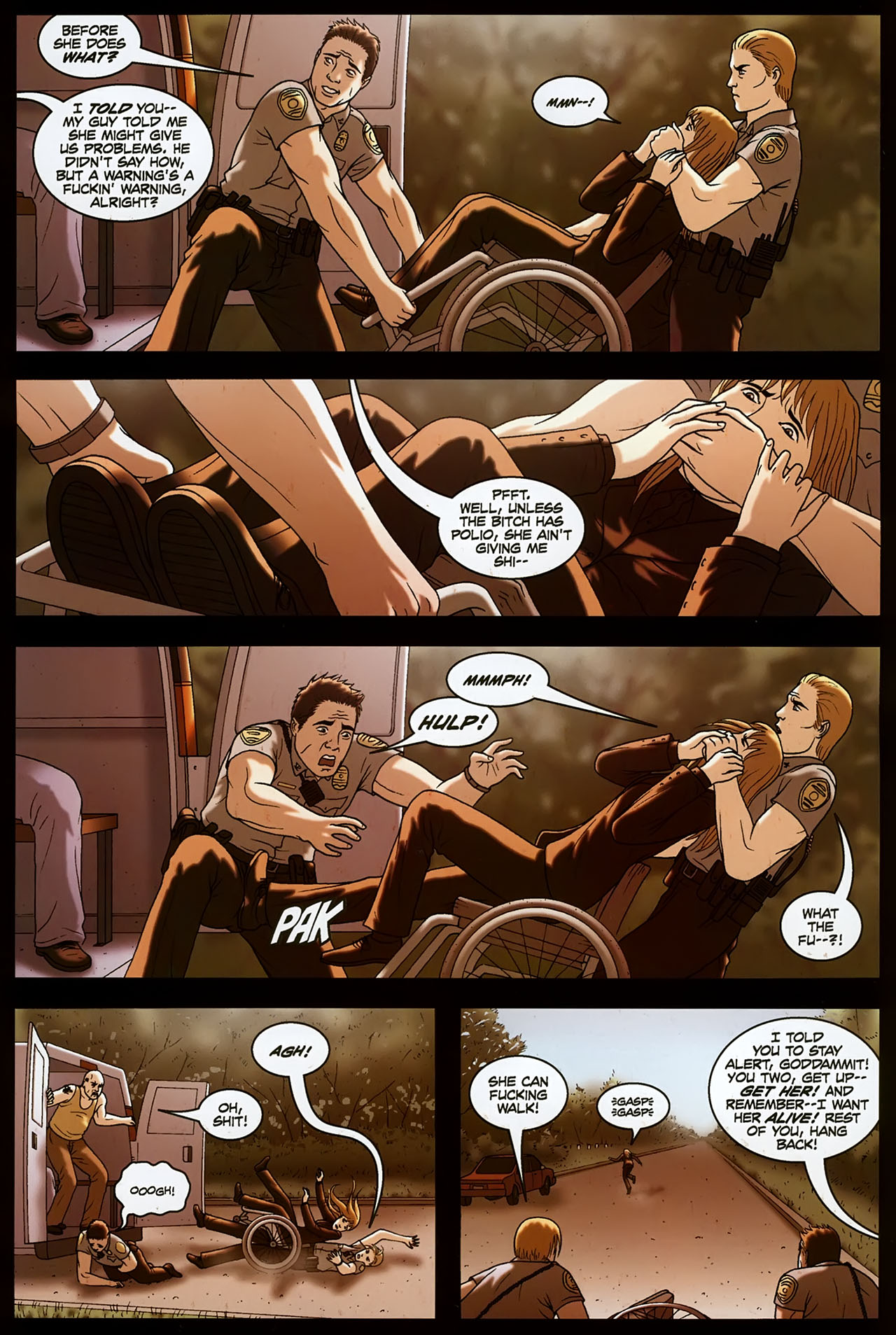 Read online The Sword comic -  Issue #3 - 7