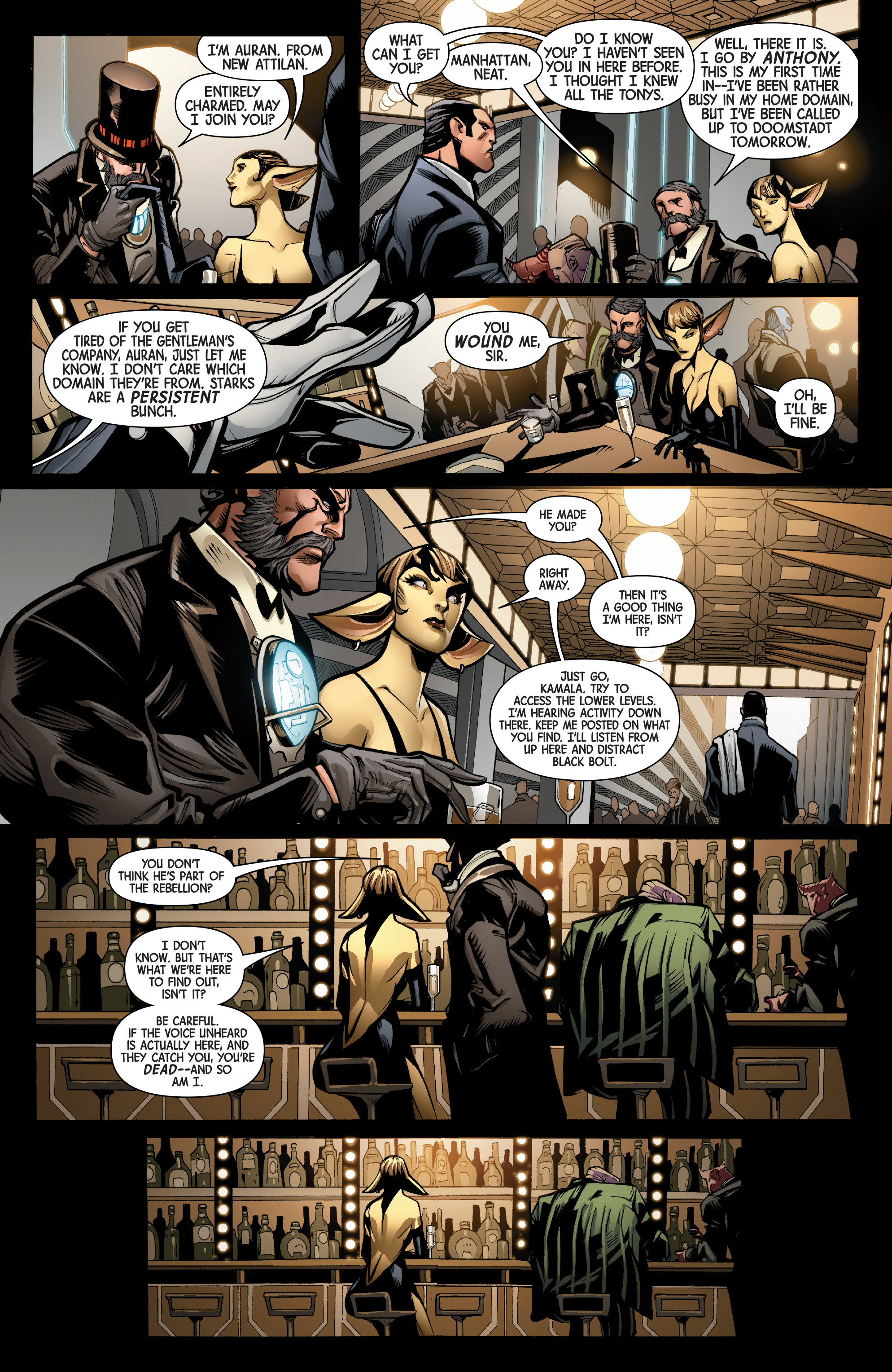 Read online Inhumans: Attilan Rising comic -  Issue #2 - 7