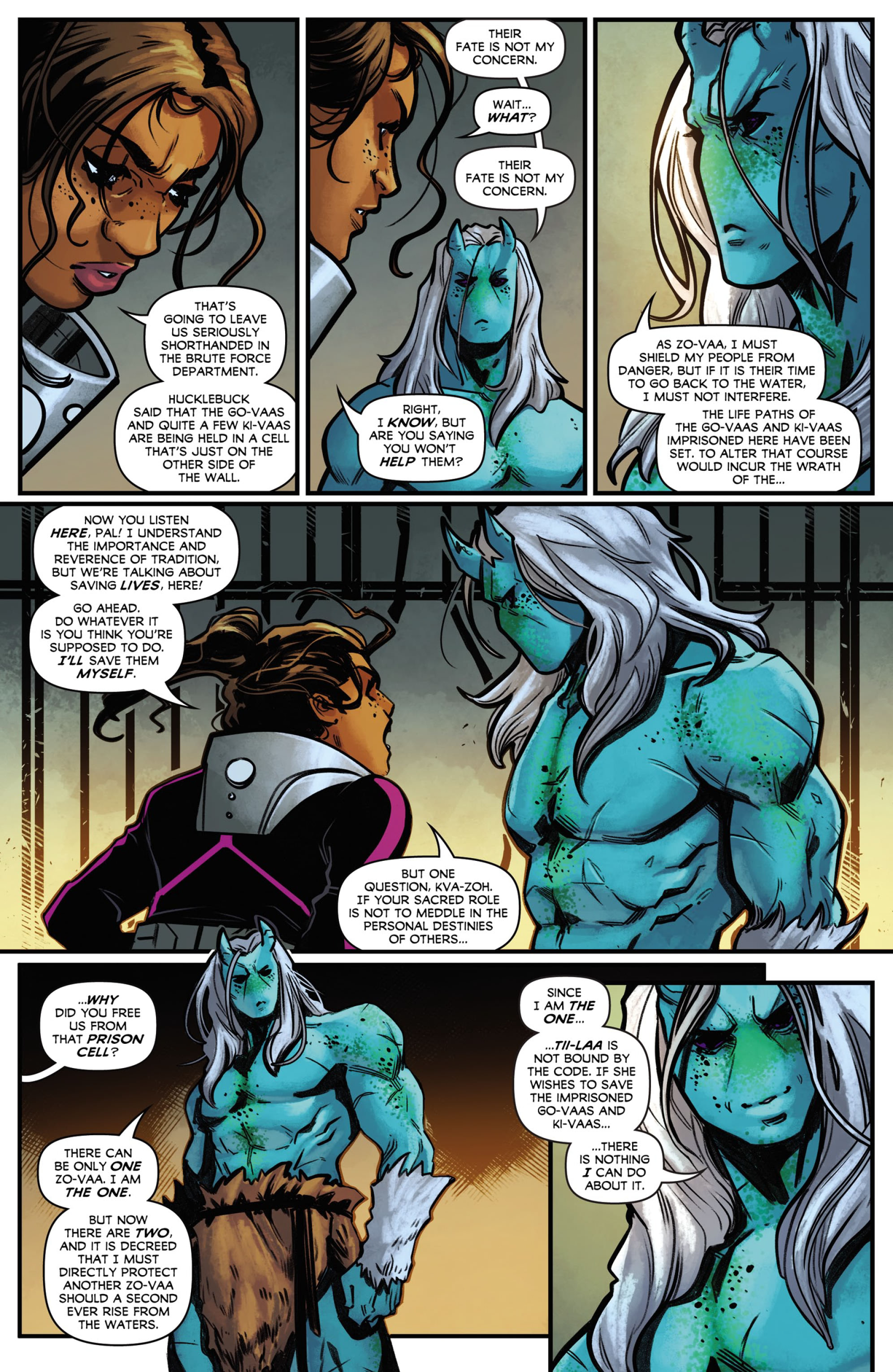 Read online Beyond the Farthest Star: Warriors of Zandar comic -  Issue #4 - 4