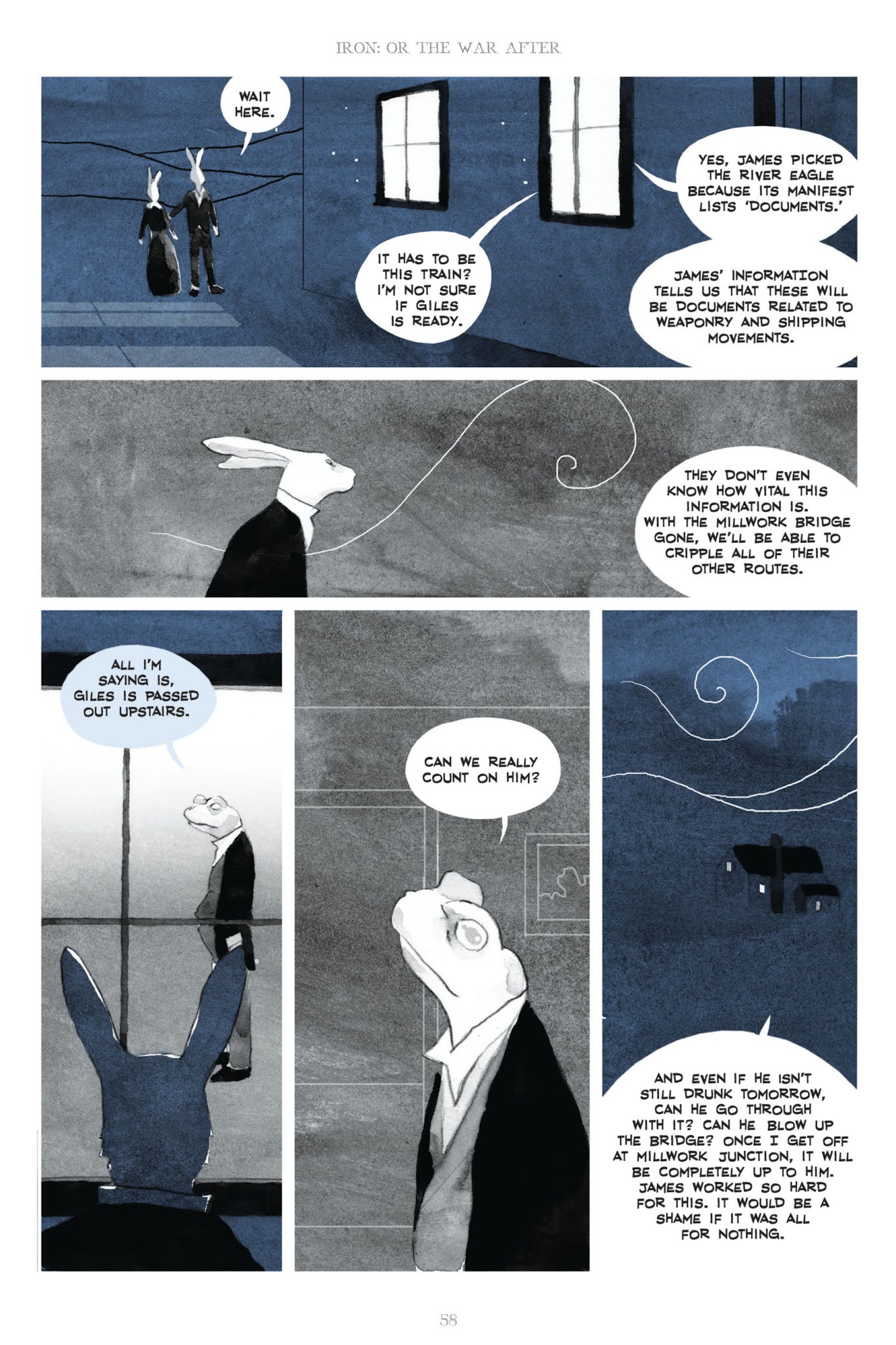 Read online Iron: Or The War After comic -  Issue # TPB (Part 1) - 60