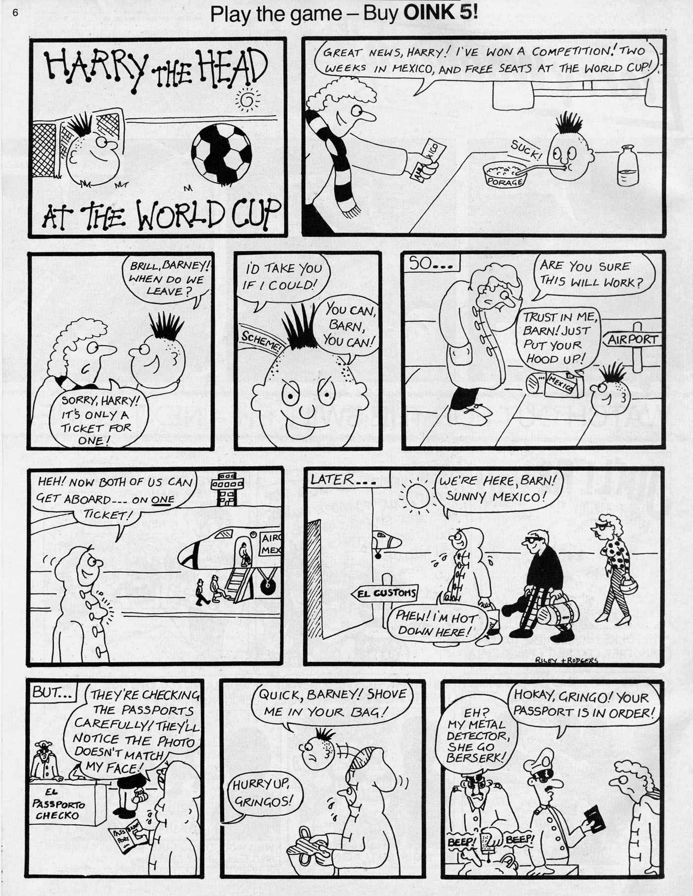 Read online Oink! comic -  Issue #4 - 6