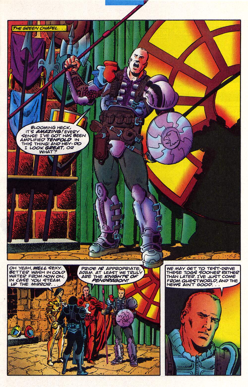 Read online Knights of Pendragon comic -  Issue #2 - 14