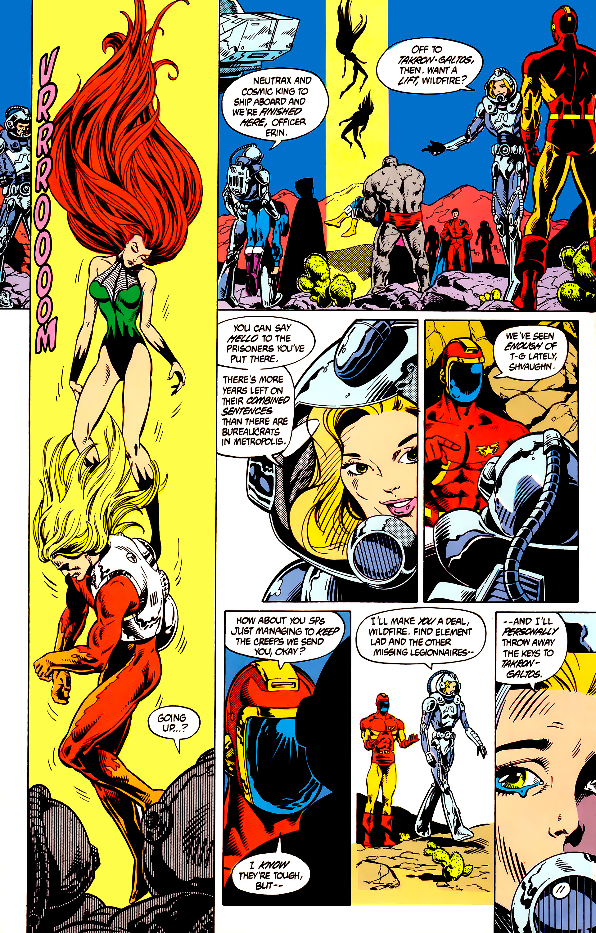 Read online Legion of Super-Heroes (1984) comic -  Issue #8 - 13