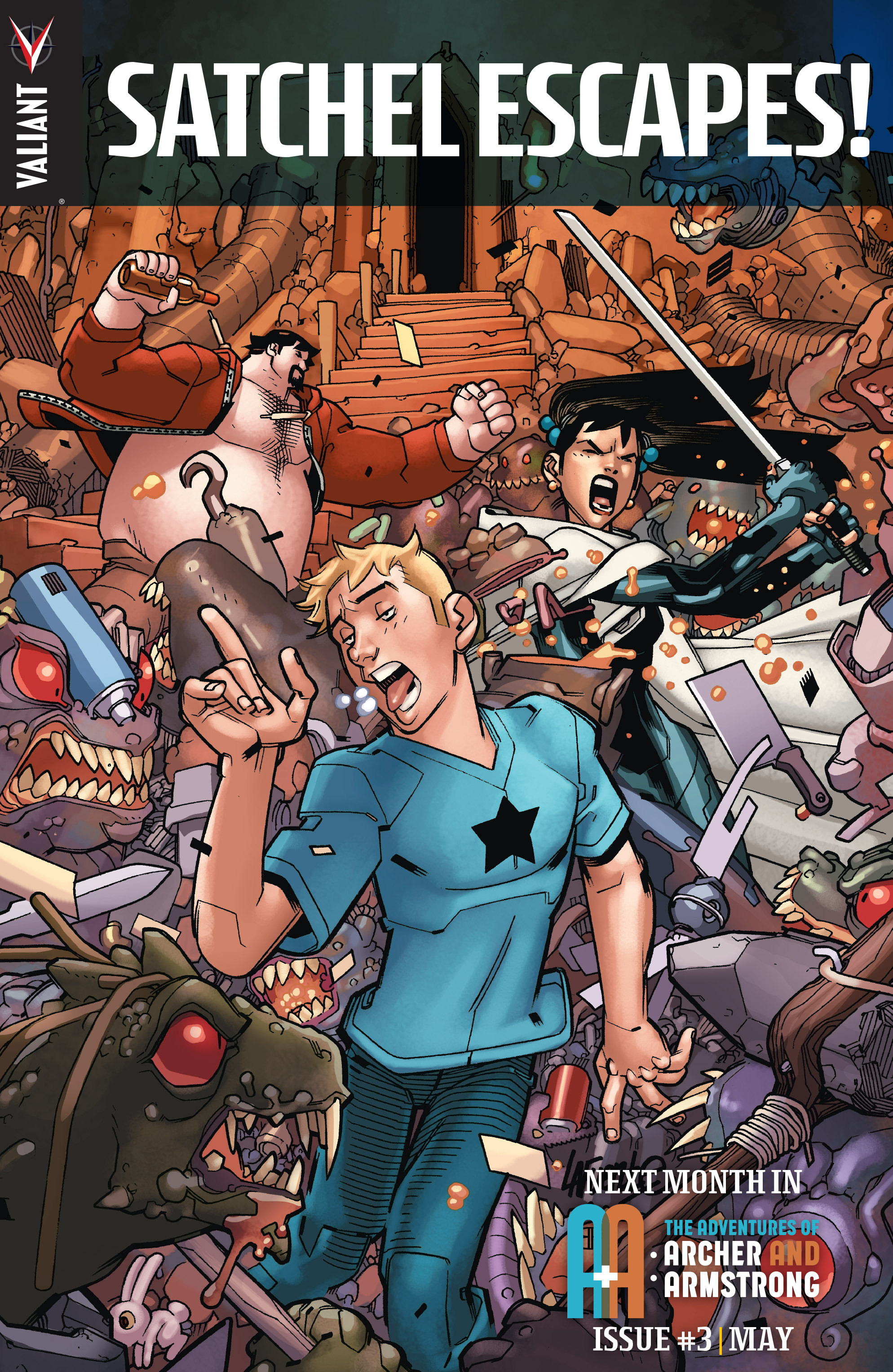 Read online A&A: The Adventures of Archer & Armstrong comic -  Issue #2 - 25