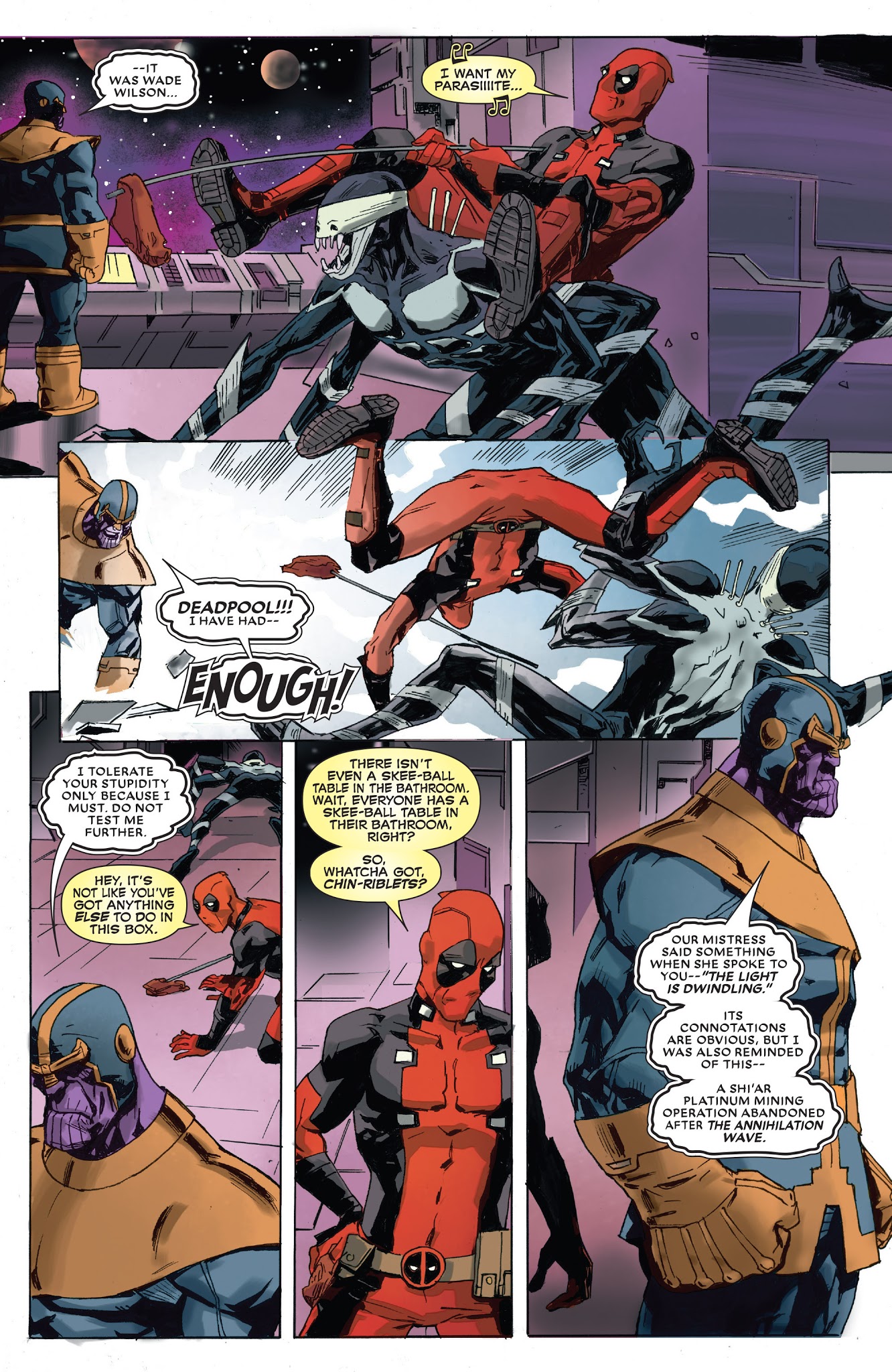 Read online Deadpool vs. Thanos comic -  Issue # _TPB - 30