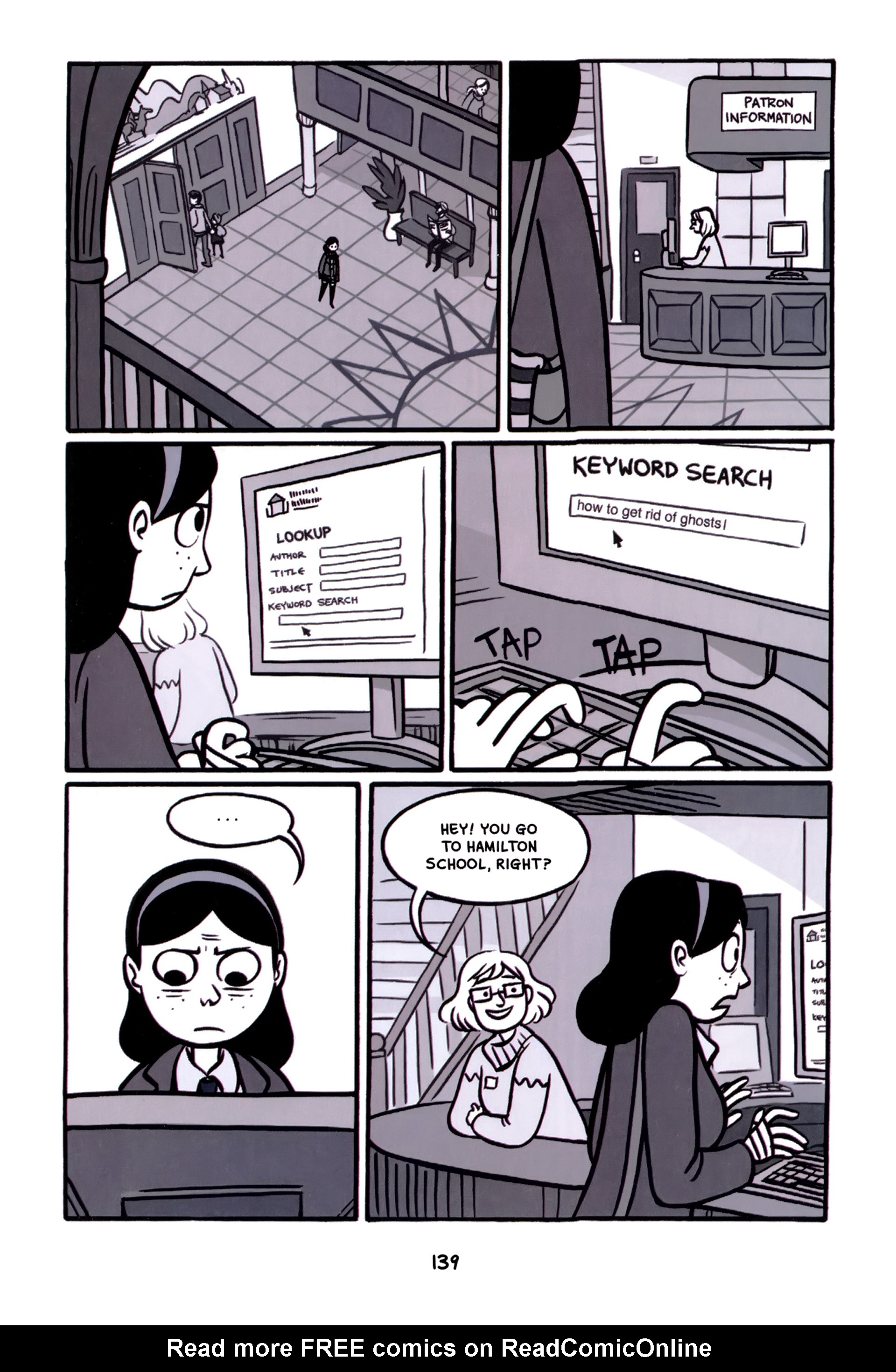 Read online Anya's Ghost comic -  Issue #1 - 140