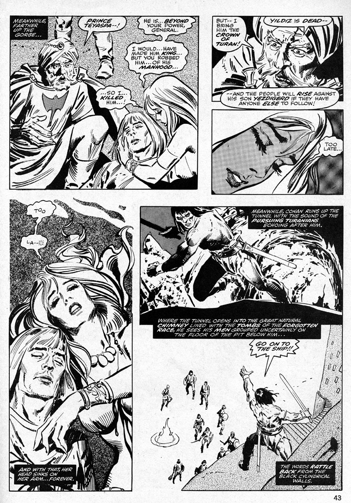 The Savage Sword Of Conan issue 38 - Page 43
