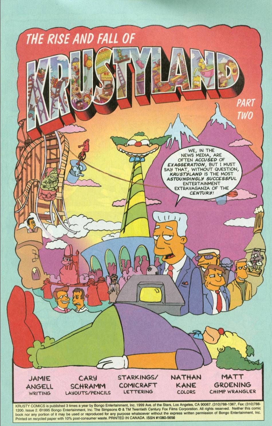 Read online Krusty Comics comic -  Issue #2 - 2