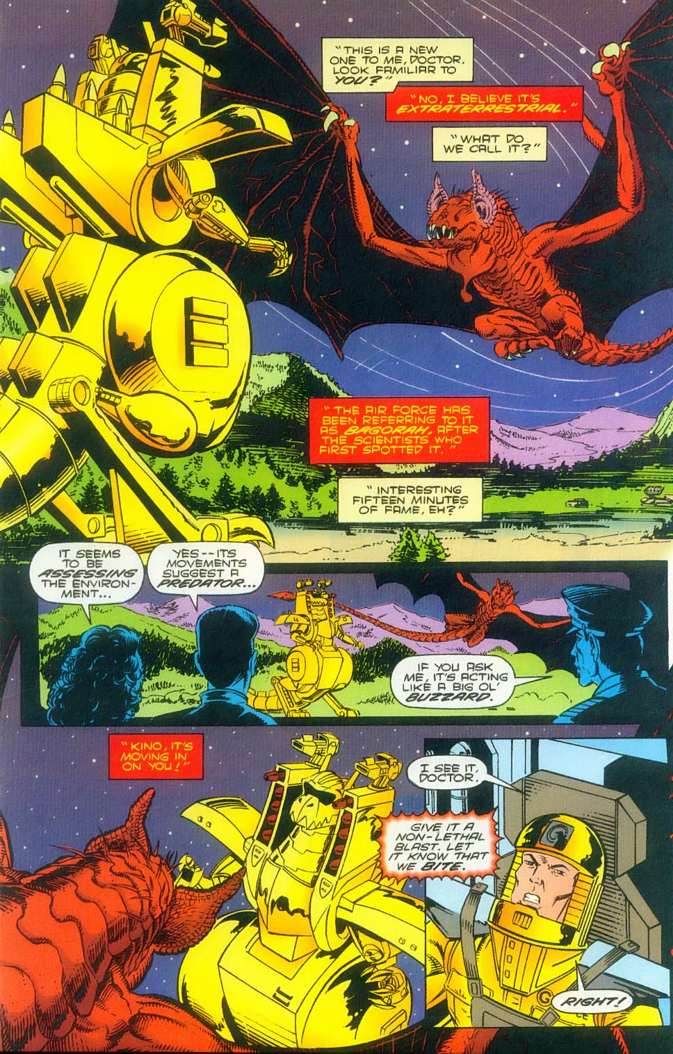 Read online Godzilla (1995) comic -  Issue #3 - 13