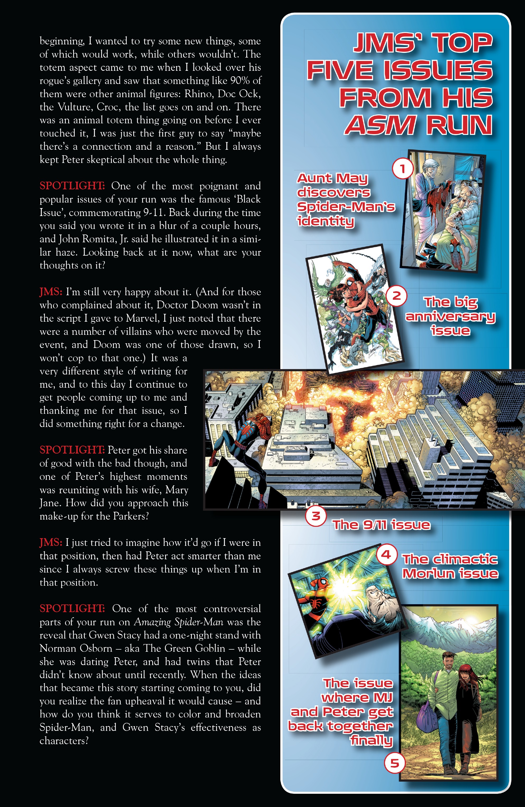 Read online The Amazing Spider-Man by JMS Ultimate Collection comic -  Issue # TPB 5 (Part 5) - 100