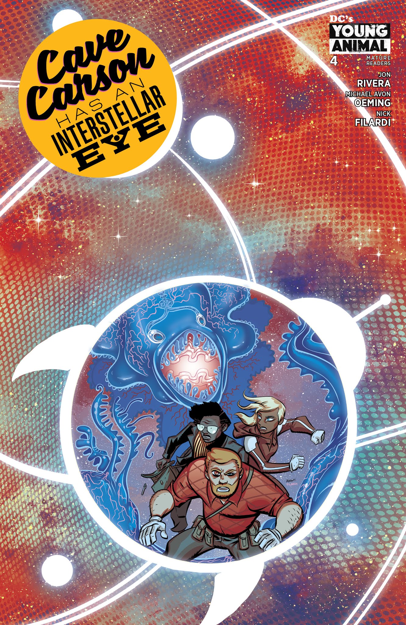 Read online Cave Carson Has An Intersteller Eye comic -  Issue #4 - 1