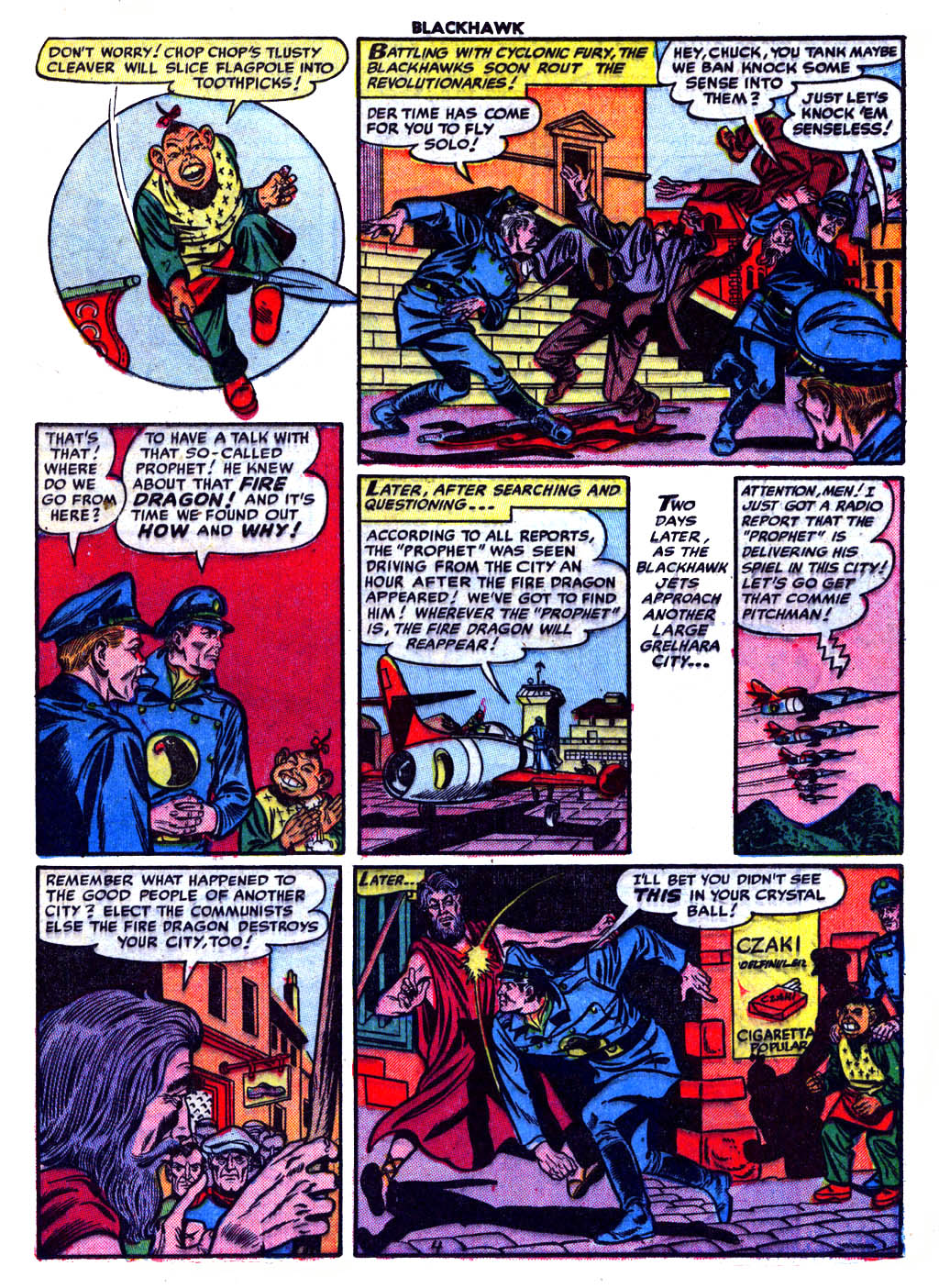Read online Blackhawk (1957) comic -  Issue #56 - 21