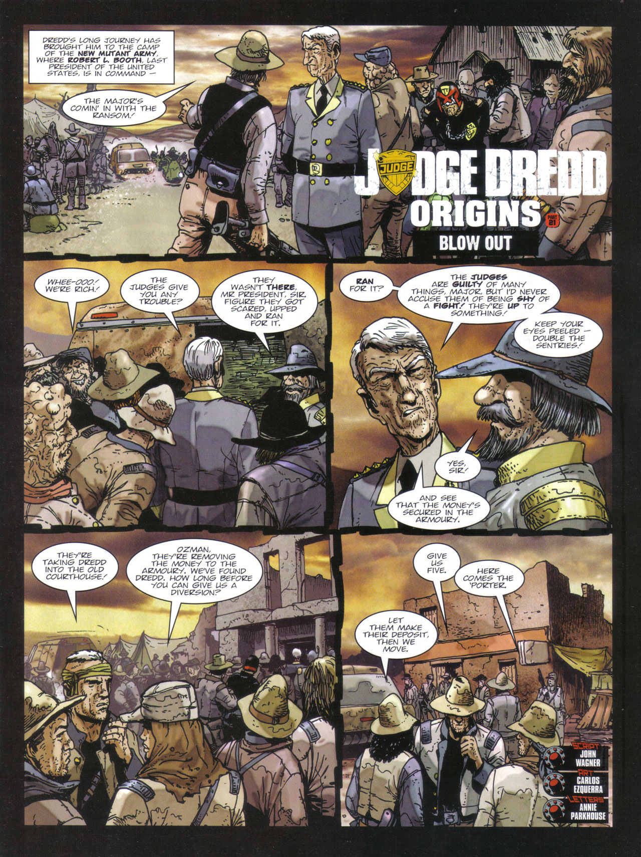 Read online Judge Dredd Origins comic -  Issue # TPB - 122