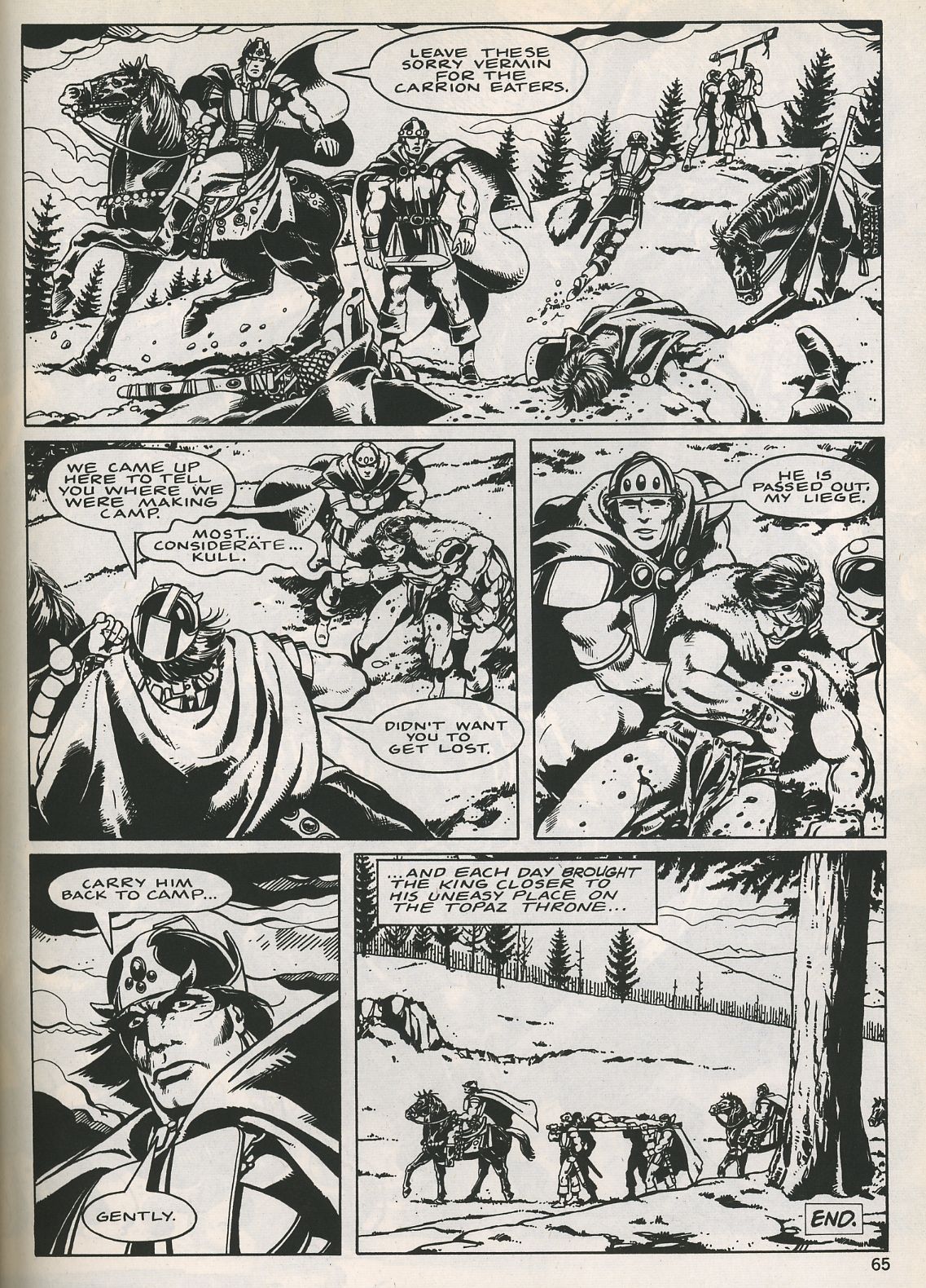 Read online The Savage Sword Of Conan comic -  Issue #129 - 63