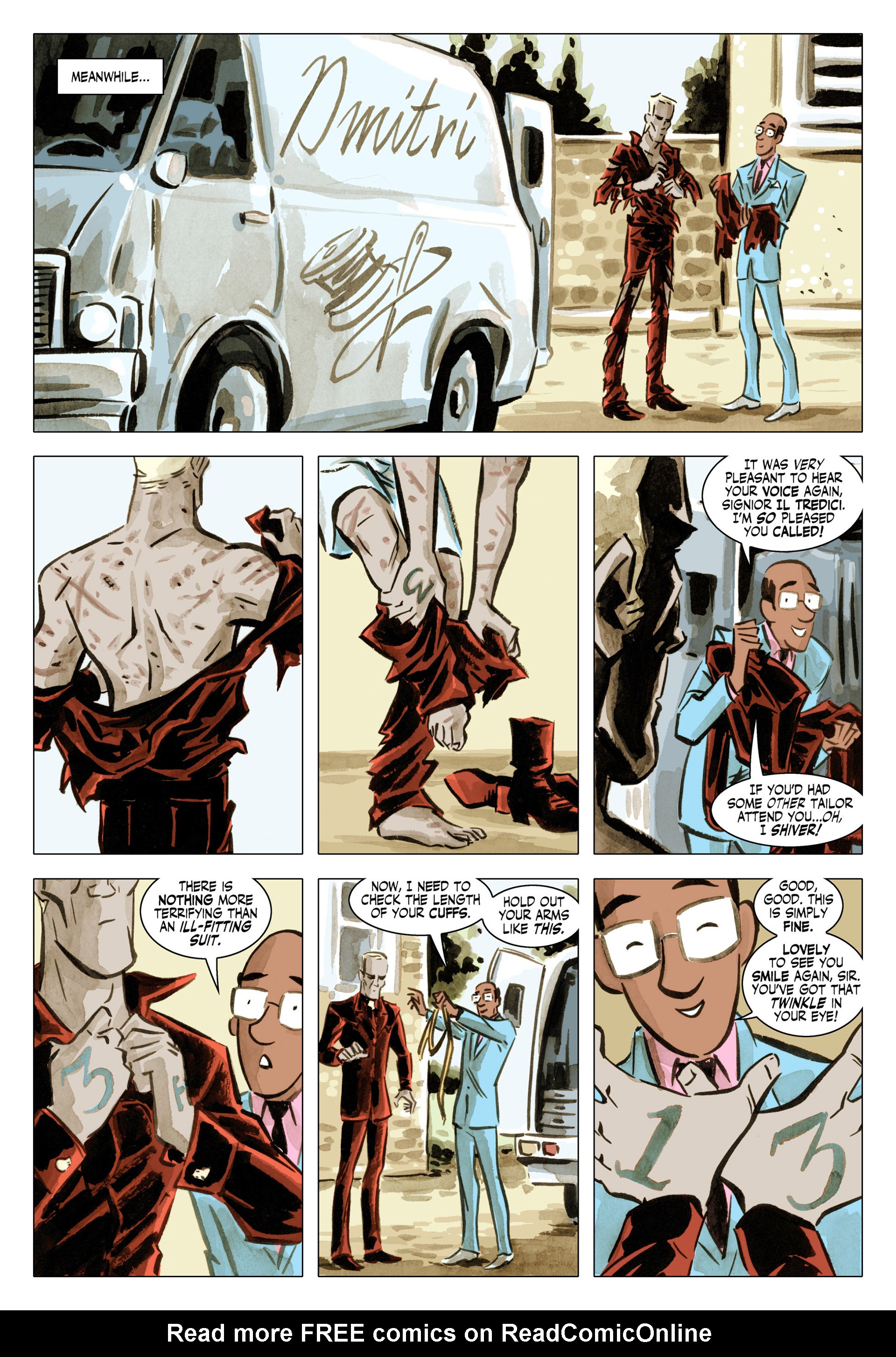 Read online Bandette (2012) comic -  Issue #8 - 10