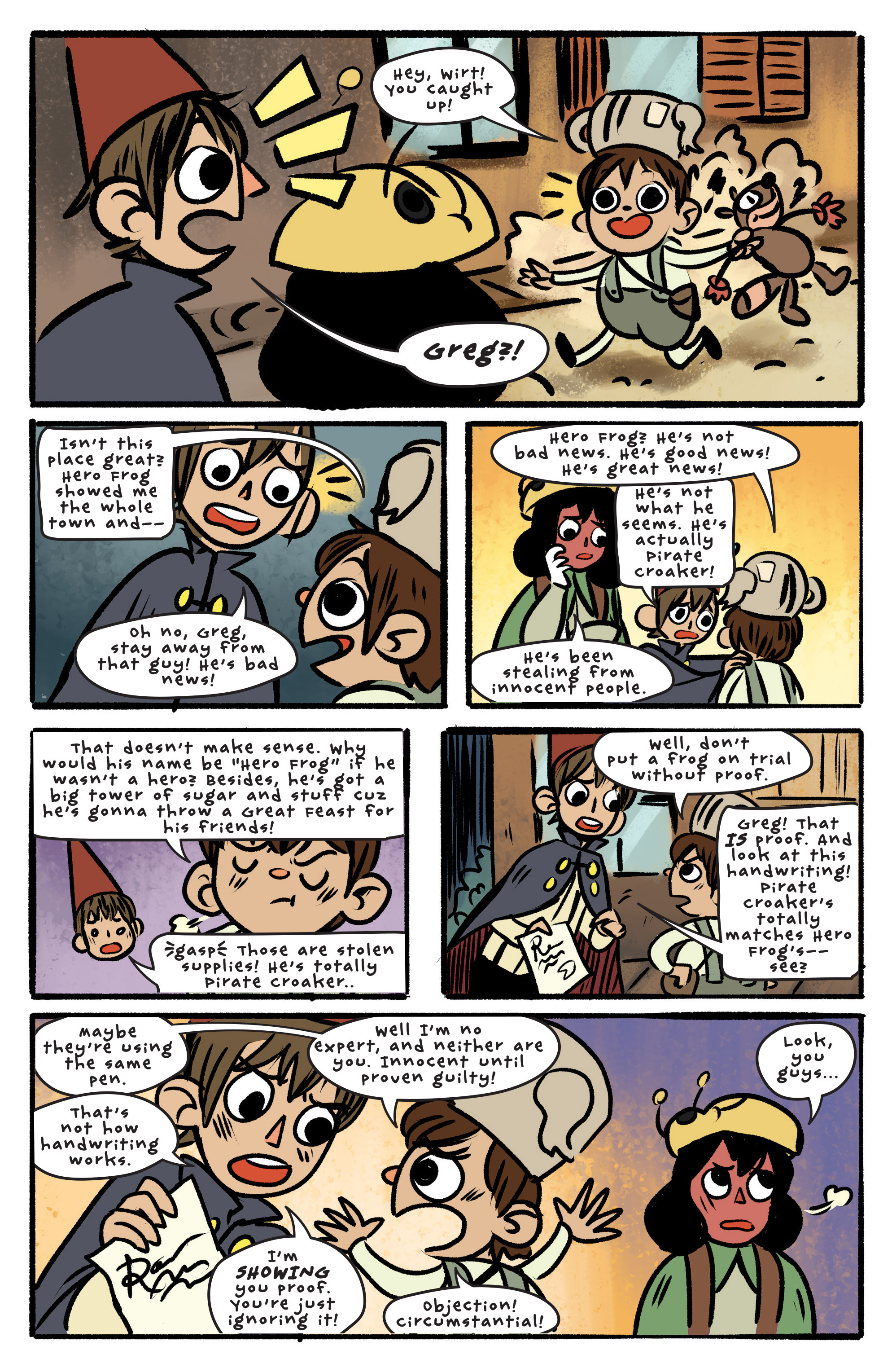 Read online Over the Garden Wall (2016) comic -  Issue #12 - 23