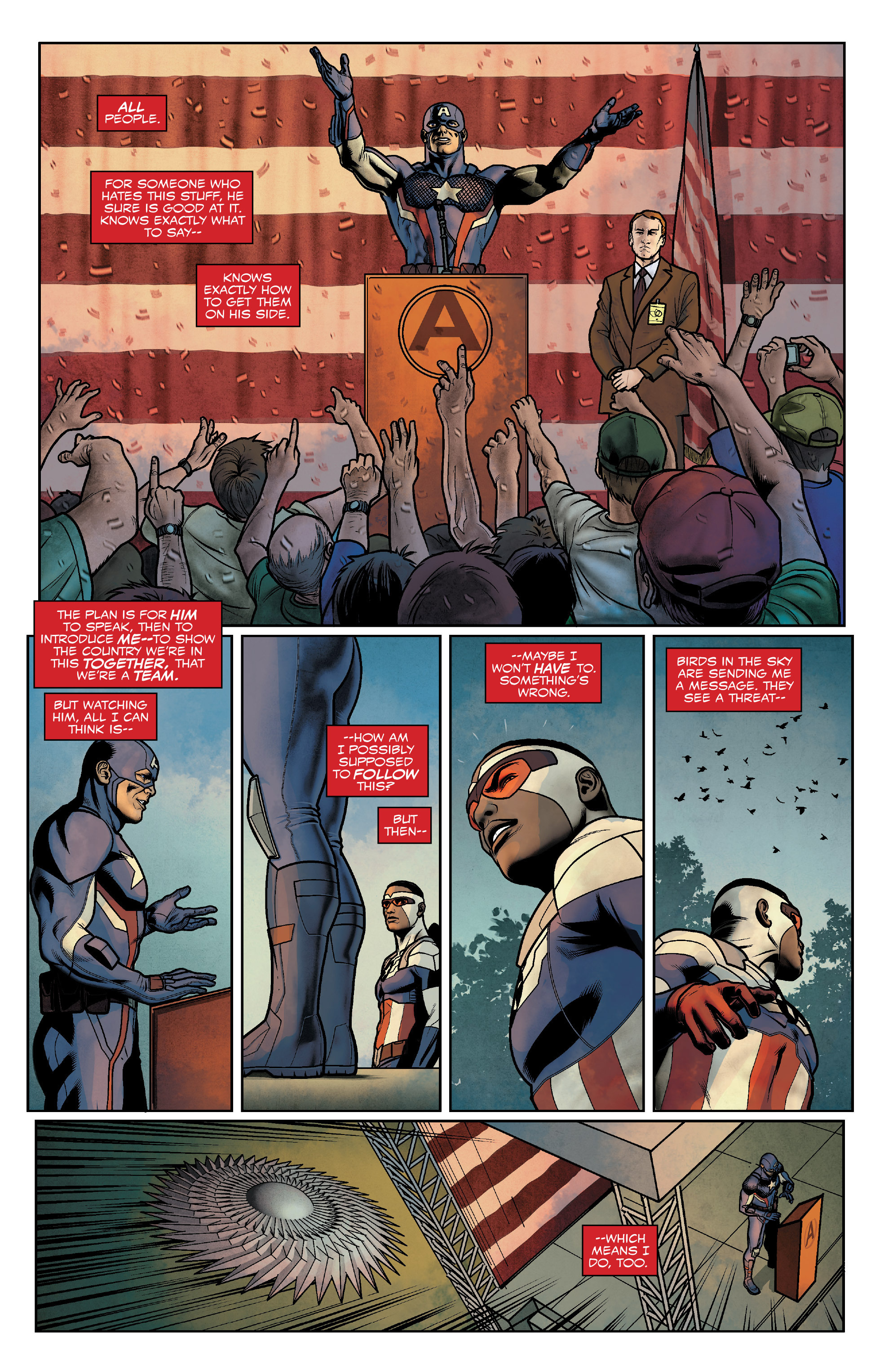 Read online Captain America: Sam Wilson comic -  Issue #9 - 14