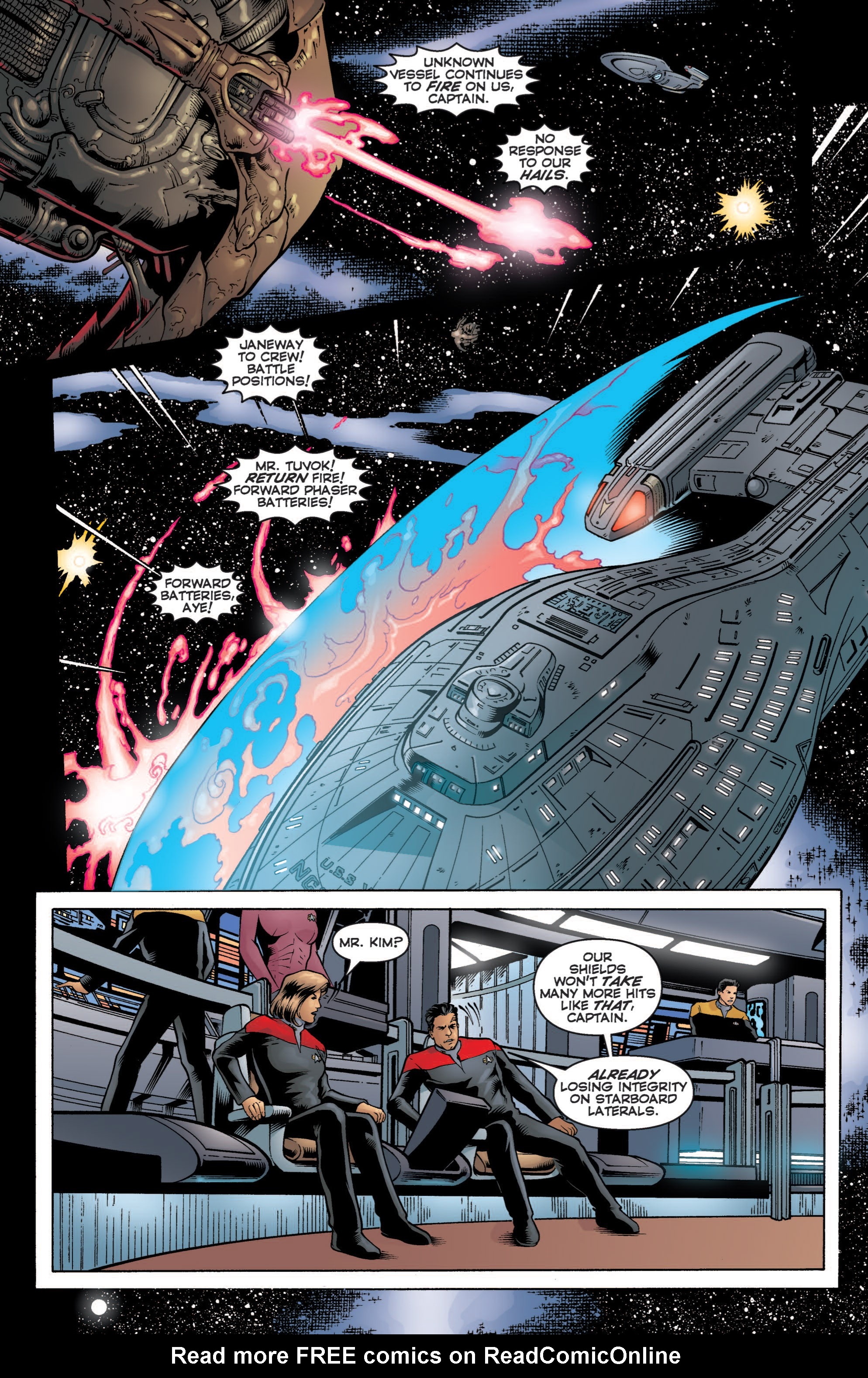 Read online Star Trek: Voyager--Encounters with the Unknown comic -  Issue # TPB - 103