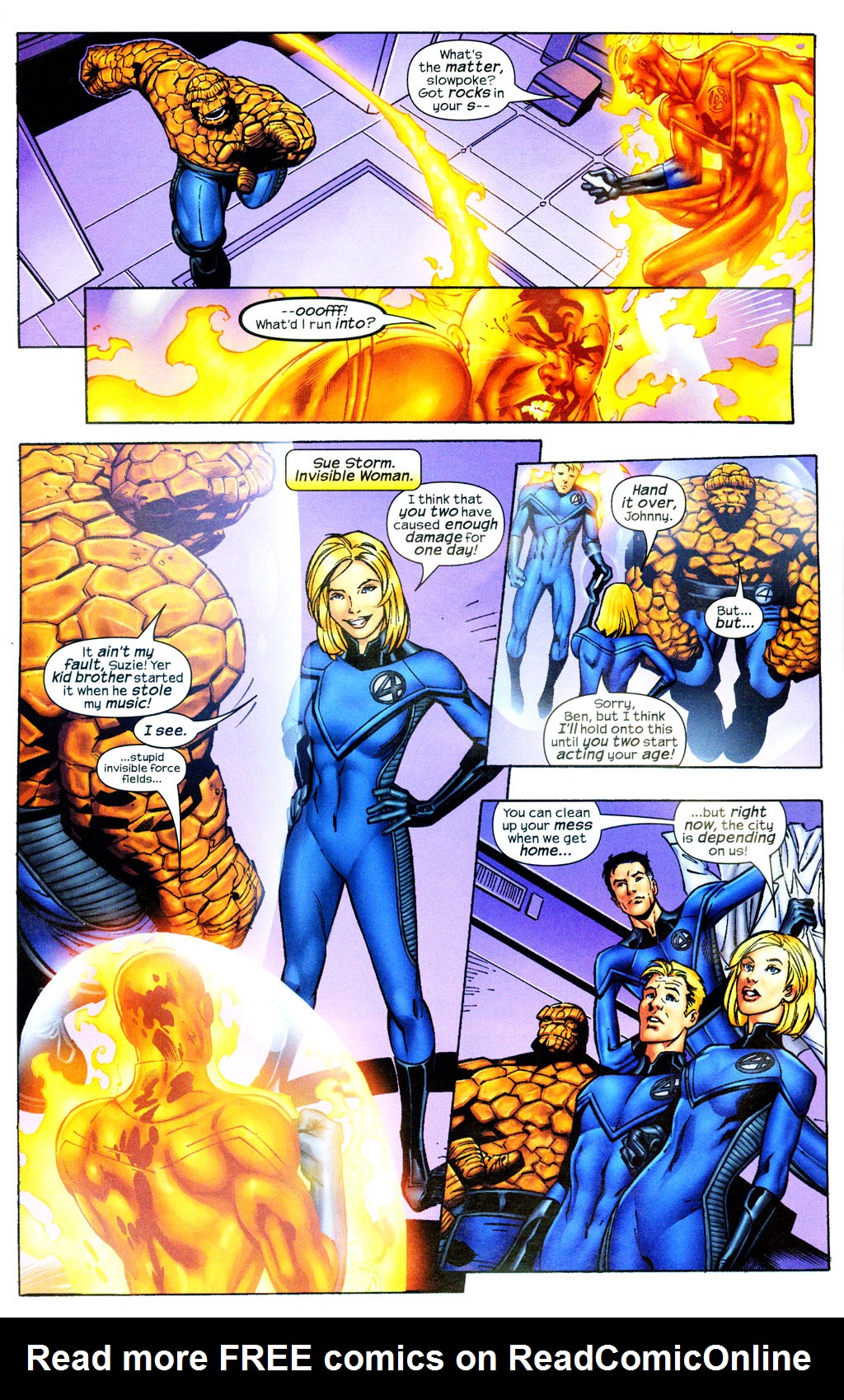 Read online Marvel Adventures Fantastic Four comic -  Issue #0 - 5