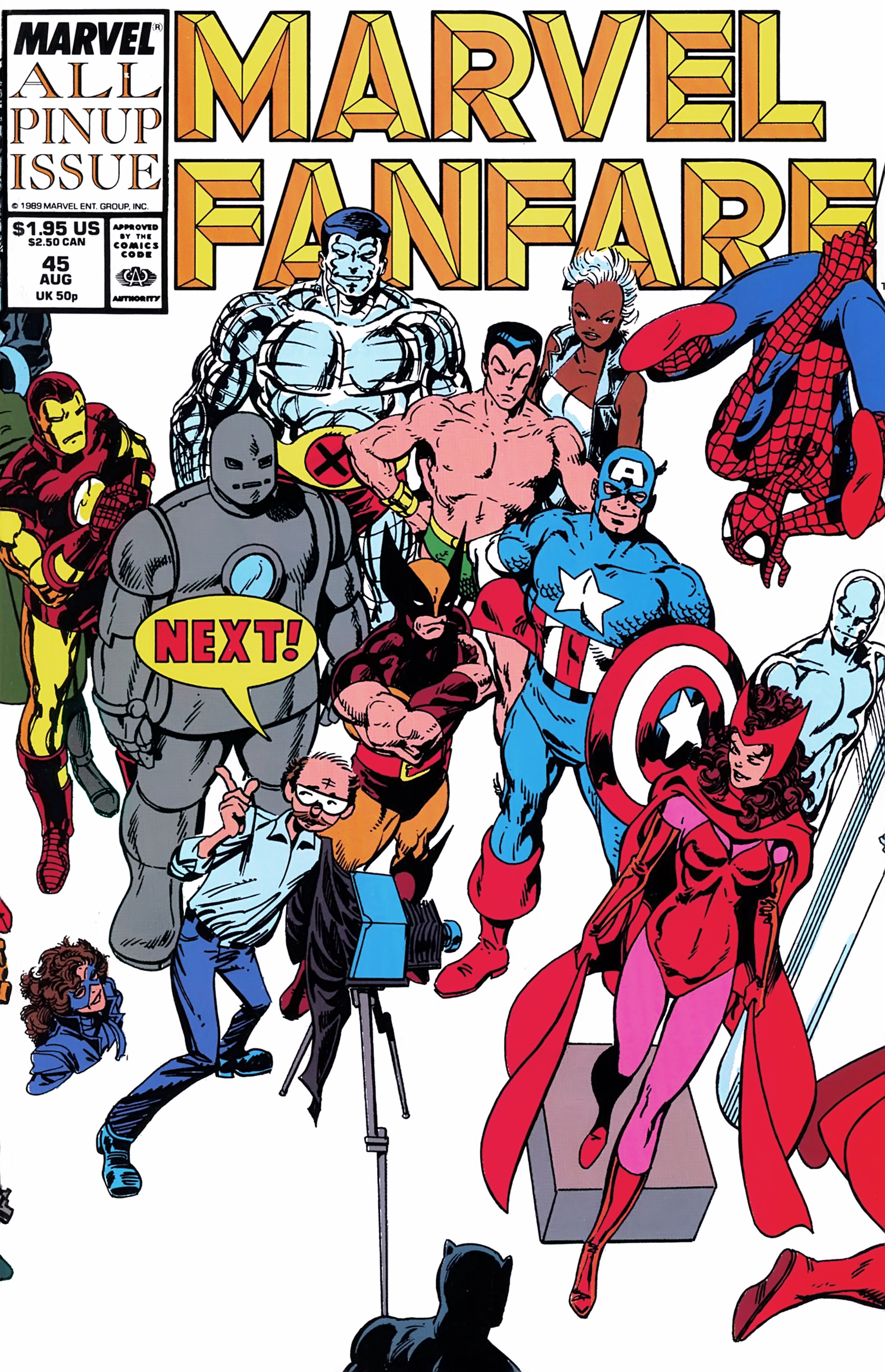 Read online Marvel Fanfare (1982) comic -  Issue #45 - 1
