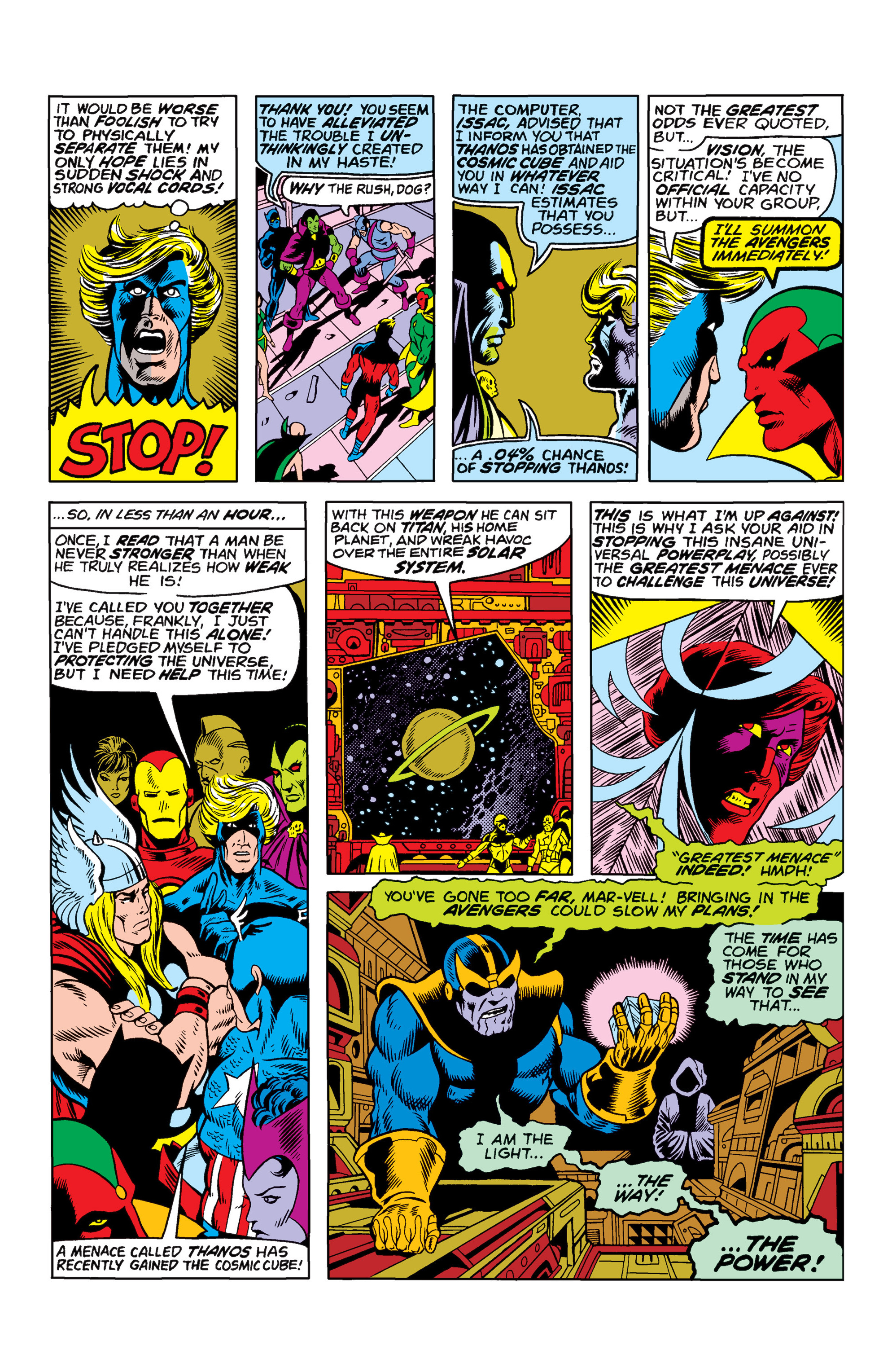 Read online Captain Marvel by Jim Starlin comic -  Issue # TPB (Part 1) - 178