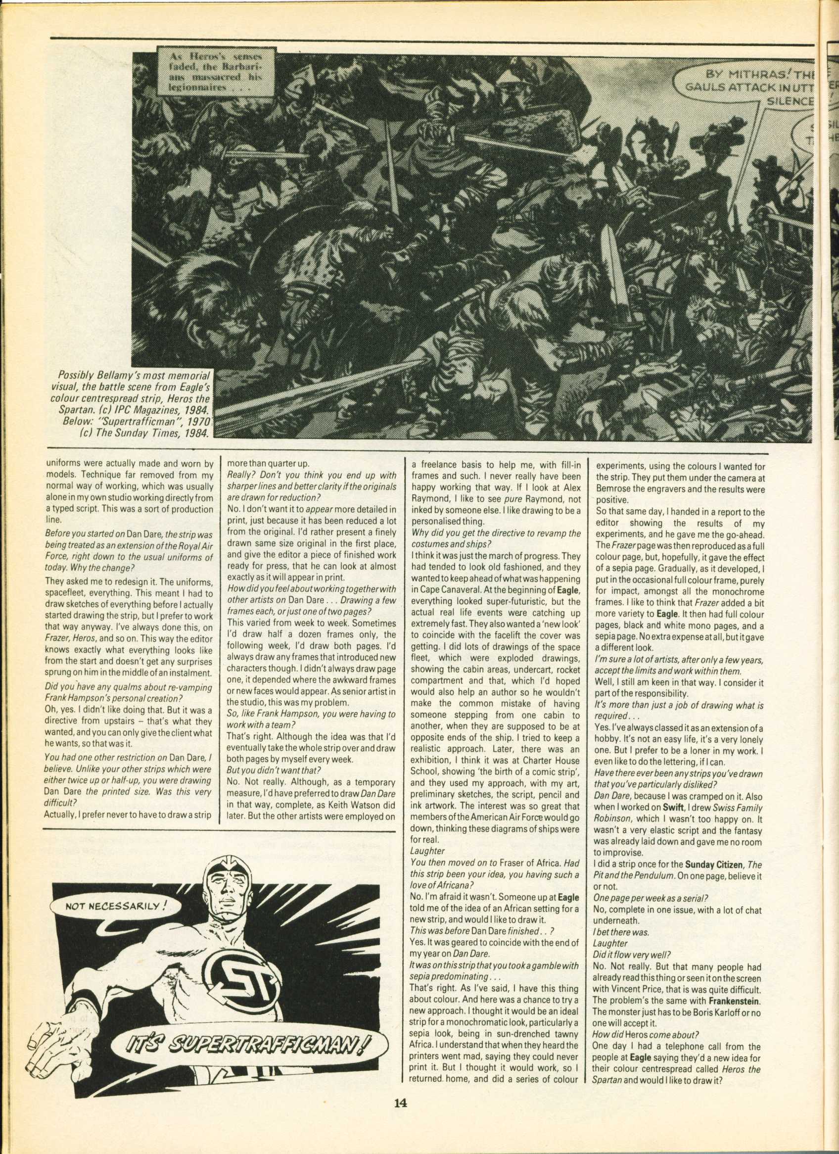 Read online Warrior comic -  Issue #22 - 14
