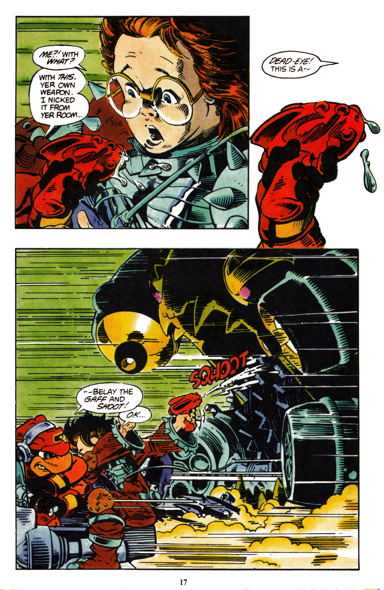 Read online Bucky O'Hare (1991) comic -  Issue #5 - 18