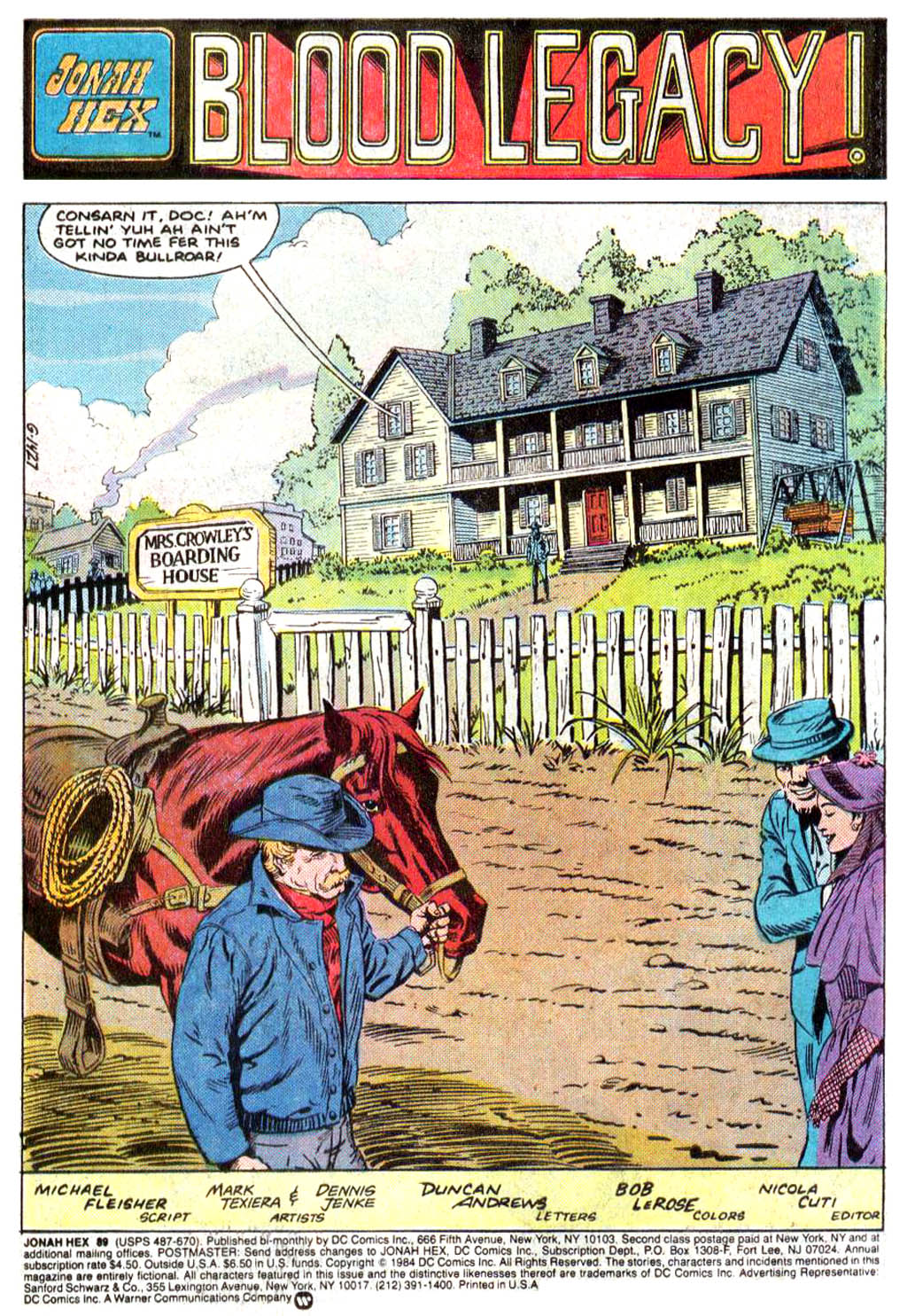 Read online Jonah Hex (1977) comic -  Issue #89 - 2