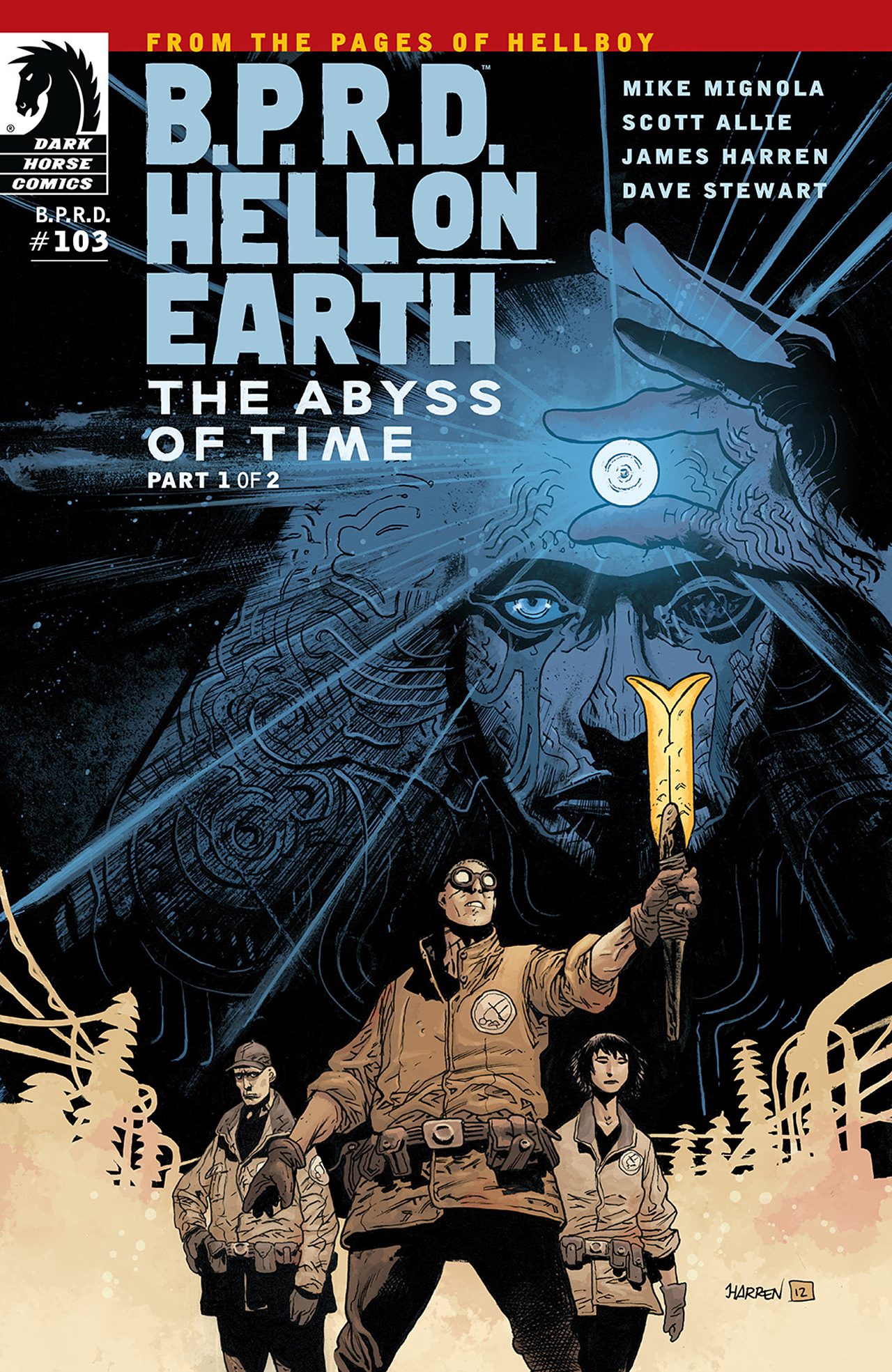 Read online B.P.R.D. Hell on Earth: The Abyss of Time comic -  Issue #103 - 1