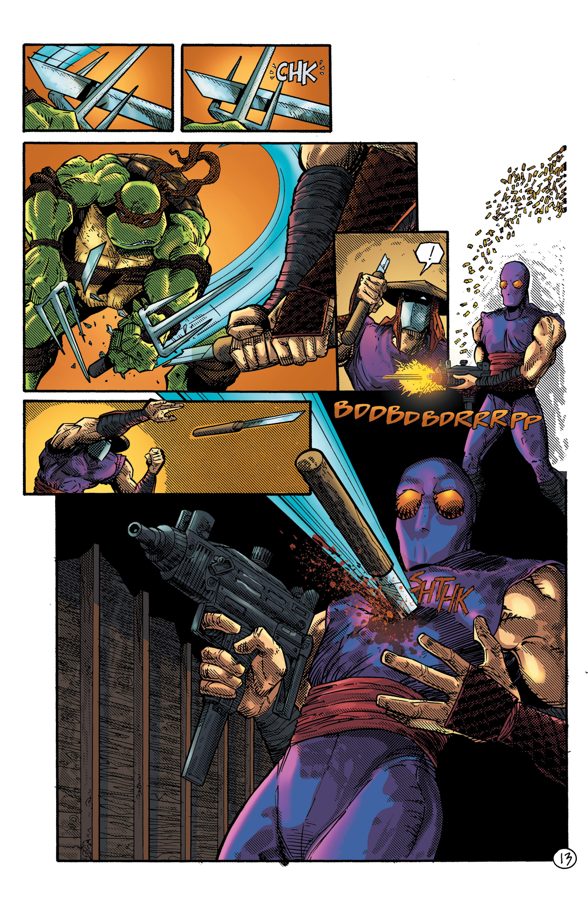 Read online Teenage Mutant Ninja Turtles Color Classics (2015) comic -  Issue #13 - 15
