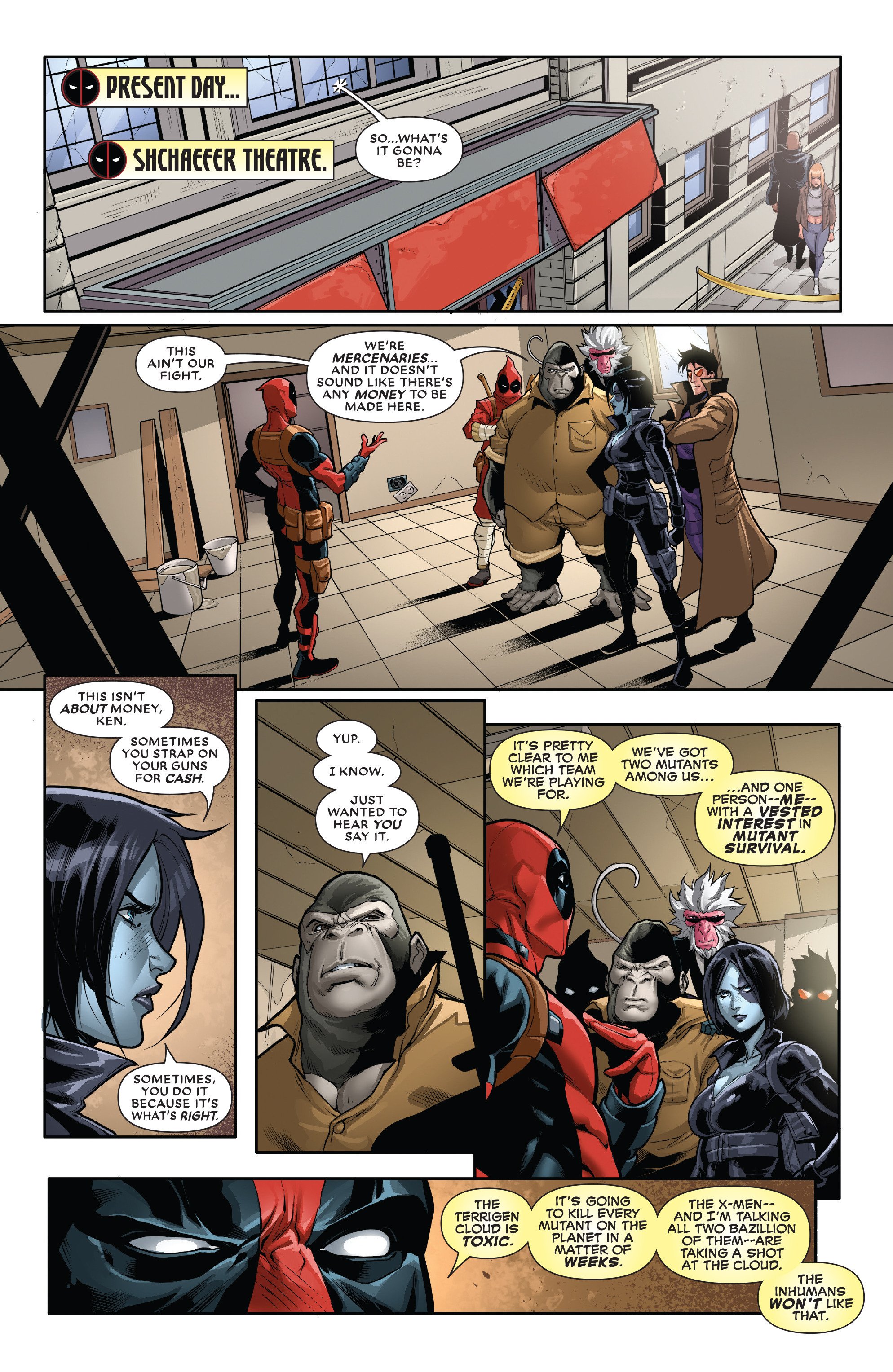 Read online Deadpool & the Mercs For Money [II] comic -  Issue #7 - 15