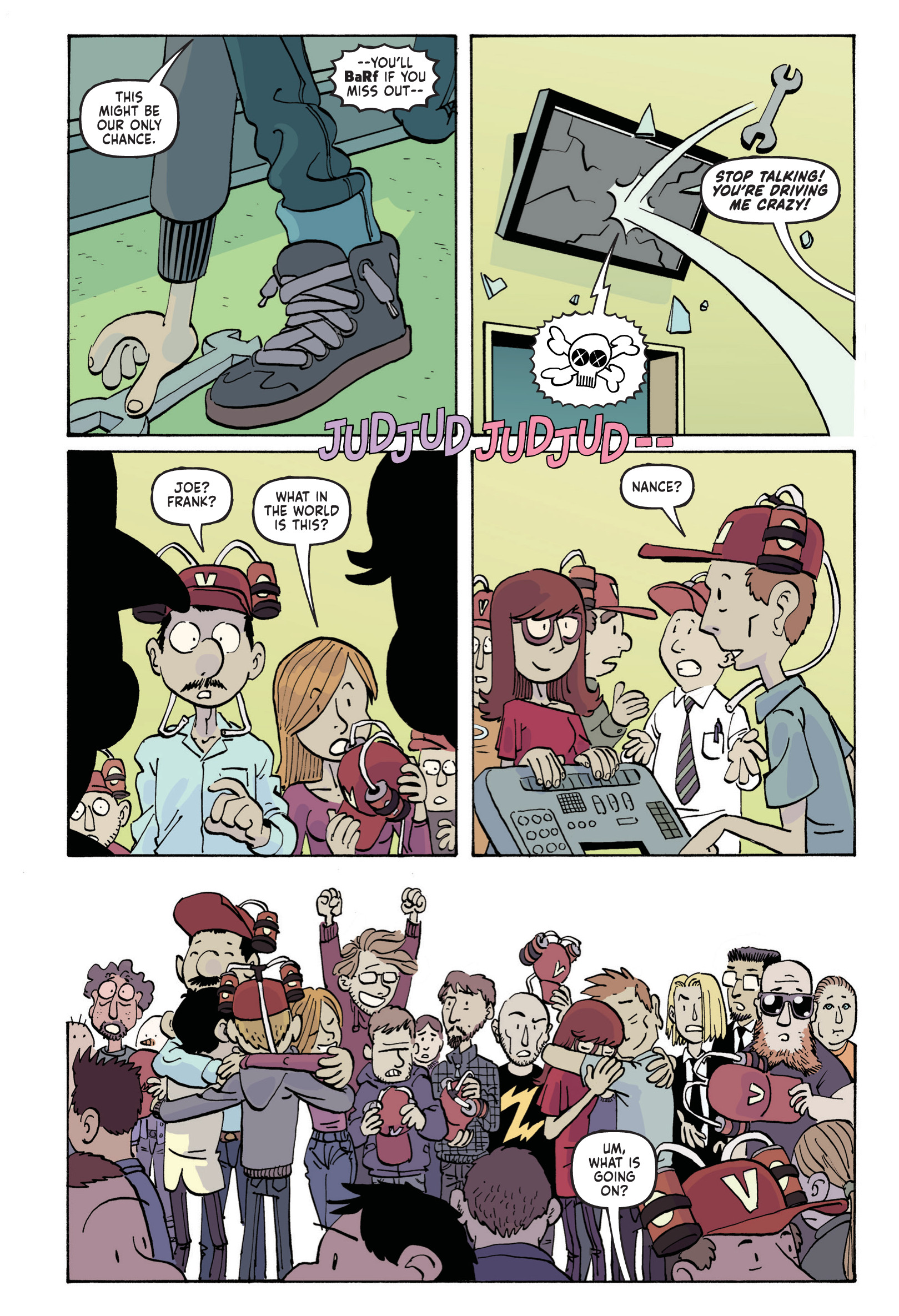 Read online Nancy Drew & the Hardy Boys: The Mystery of the Missing Adults! comic -  Issue # TPB - 65