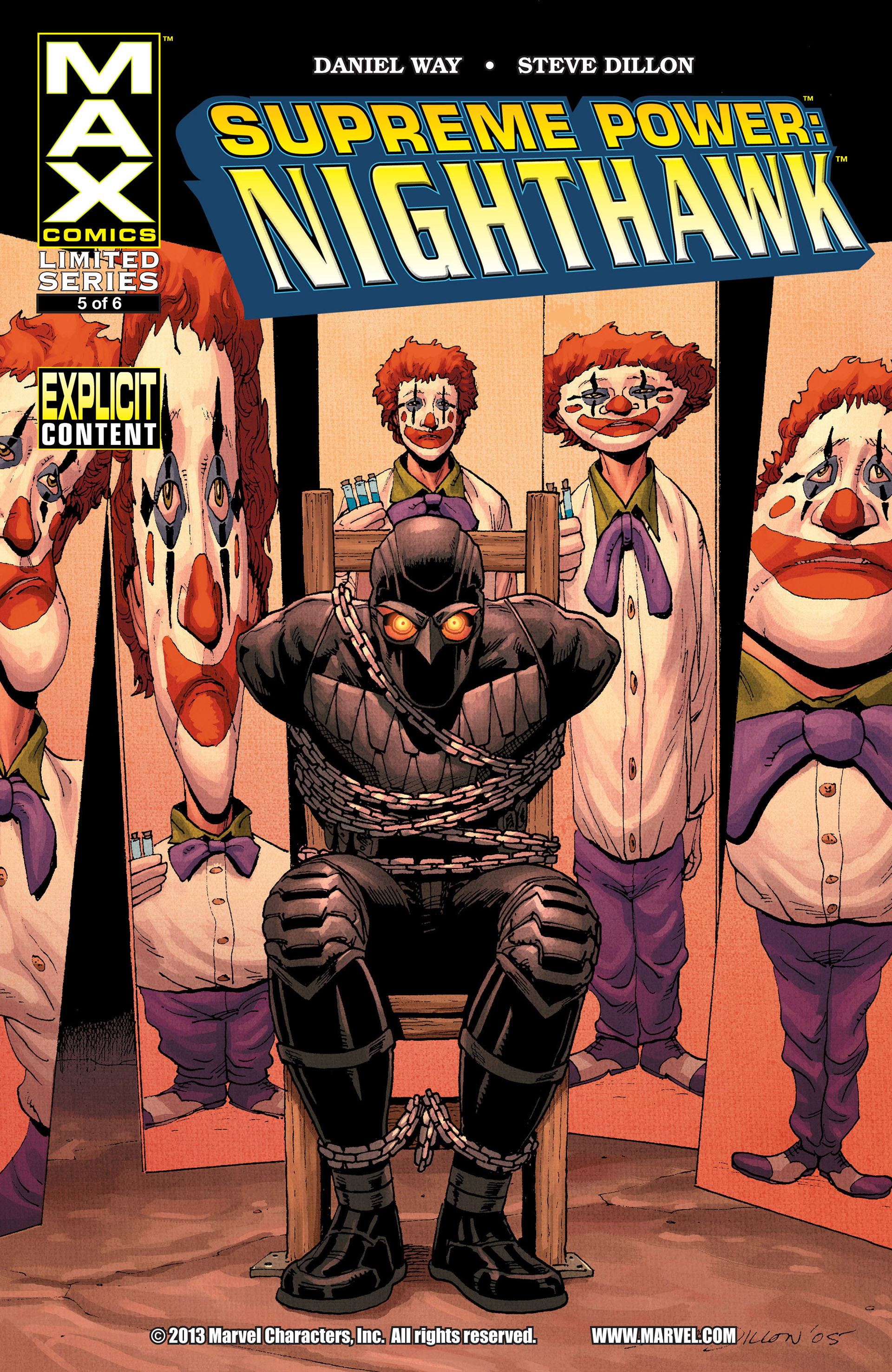 Read online Supreme Power: Nighthawk comic -  Issue #5 - 1