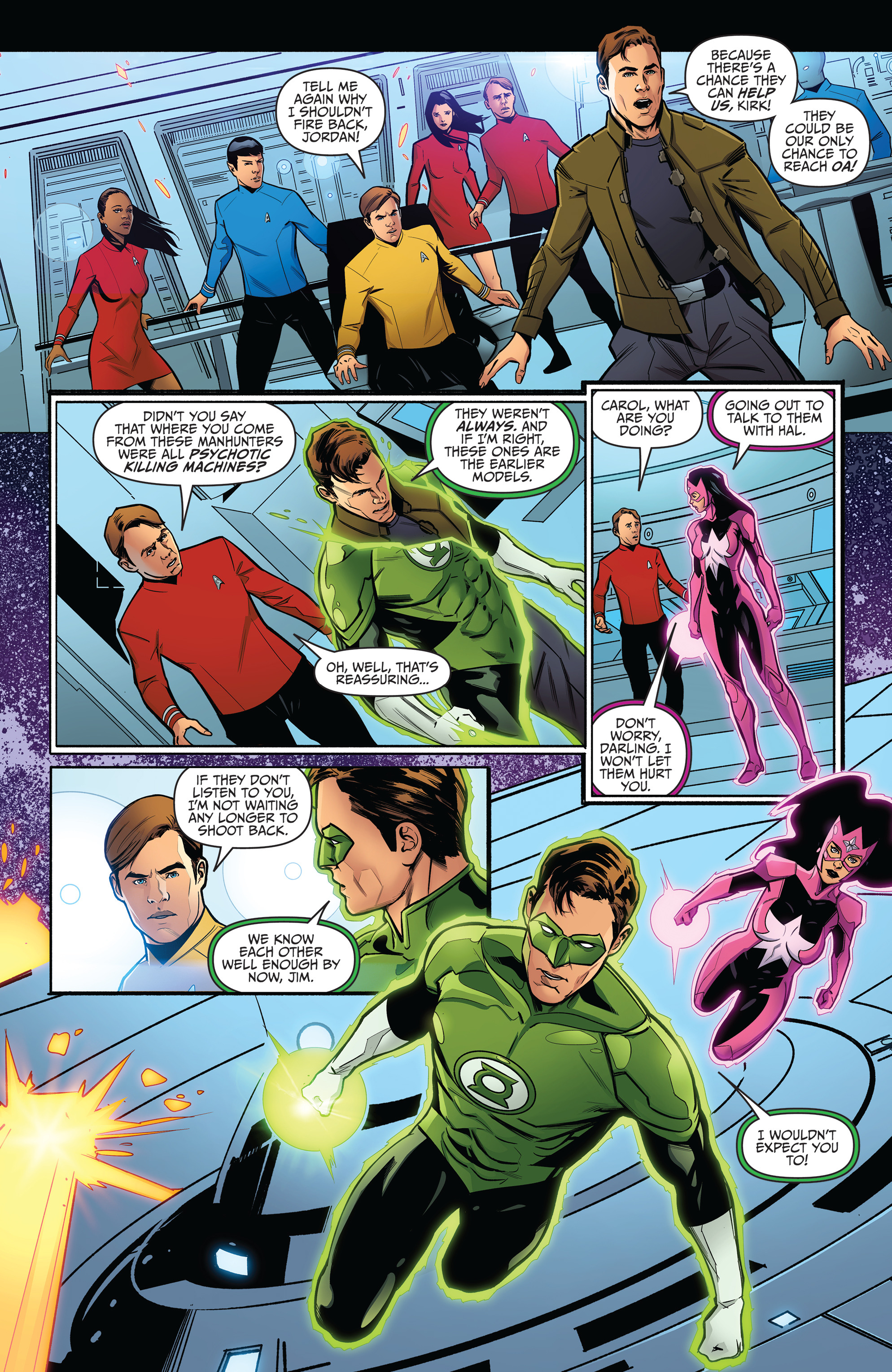 Read online Star Trek/Green Lantern (2016) comic -  Issue #3 - 4