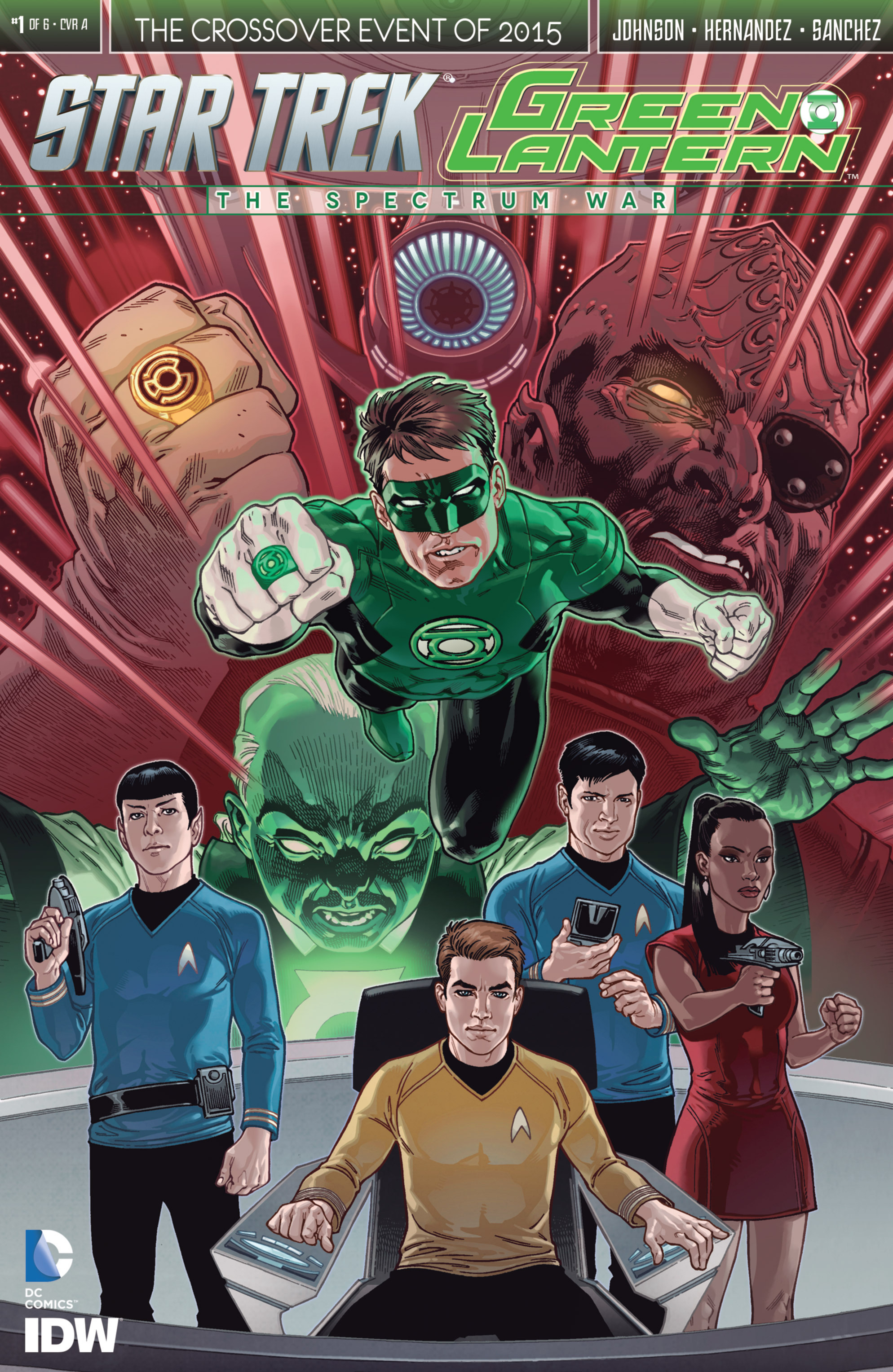 Read online Star Trek/Green Lantern (2015) comic -  Issue #1 - 1