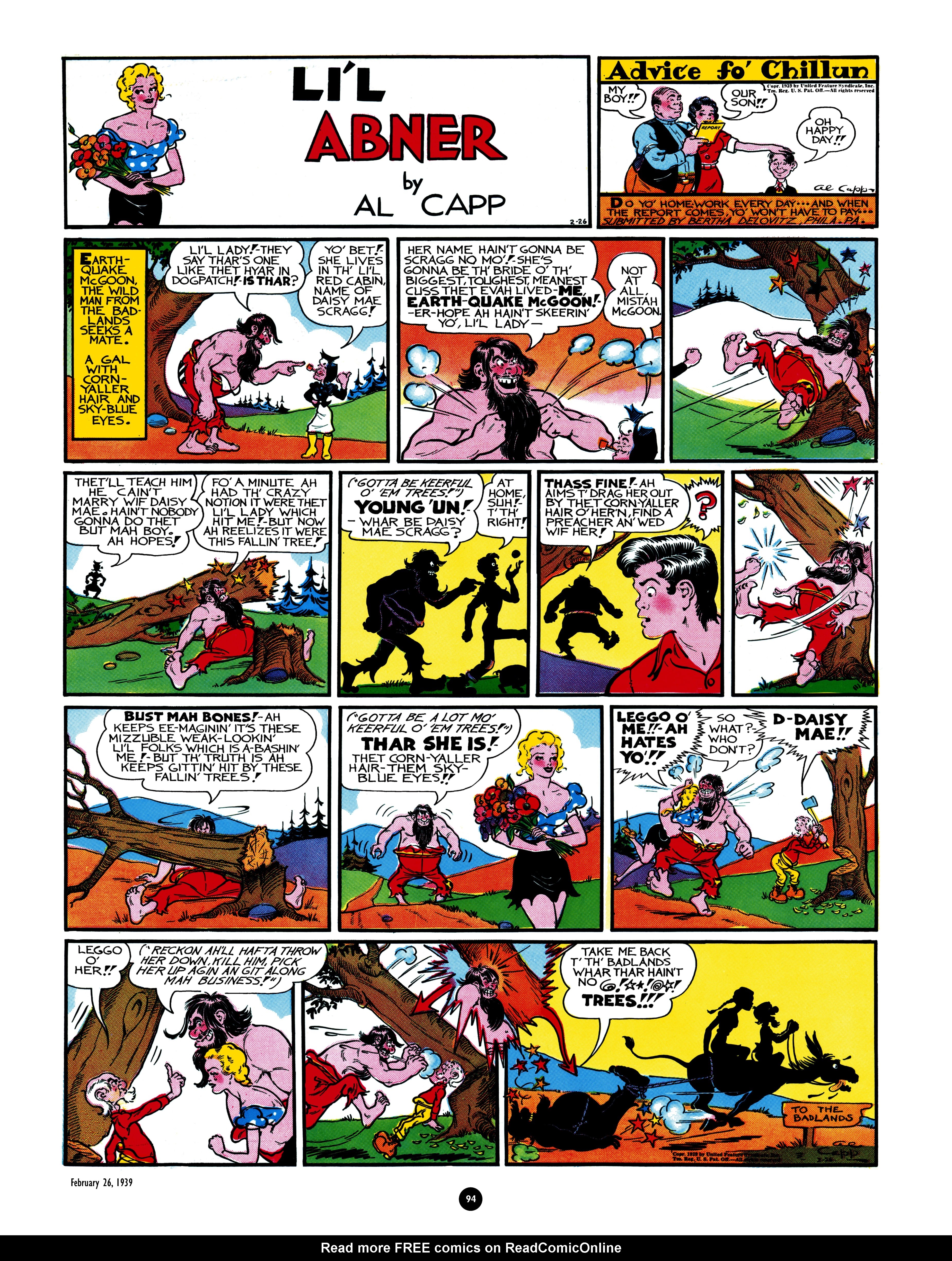 Read online Al Capp's Li'l Abner Complete Daily & Color Sunday Comics comic -  Issue # TPB 3 (Part 1) - 95