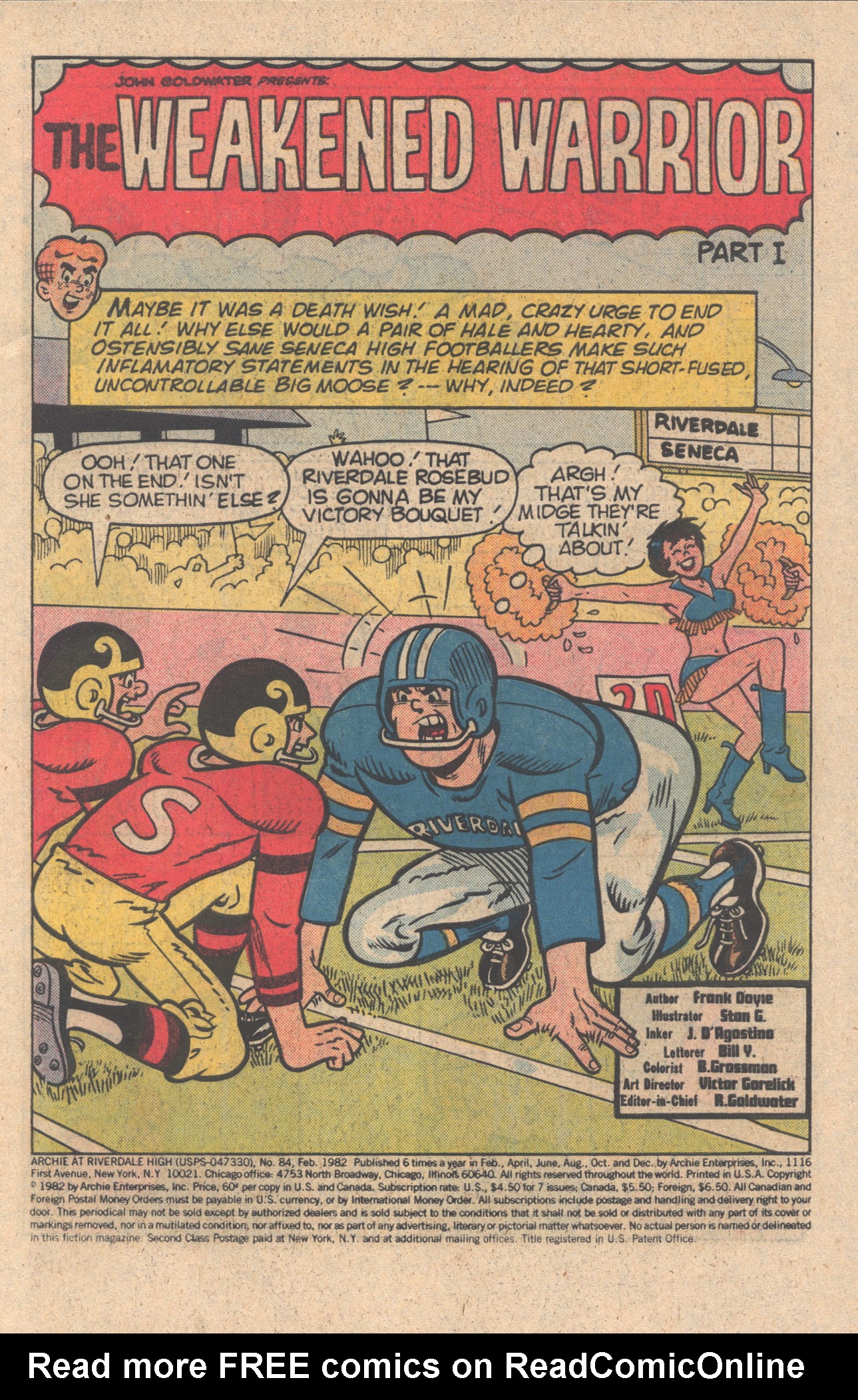 Read online Archie at Riverdale High (1972) comic -  Issue #84 - 3