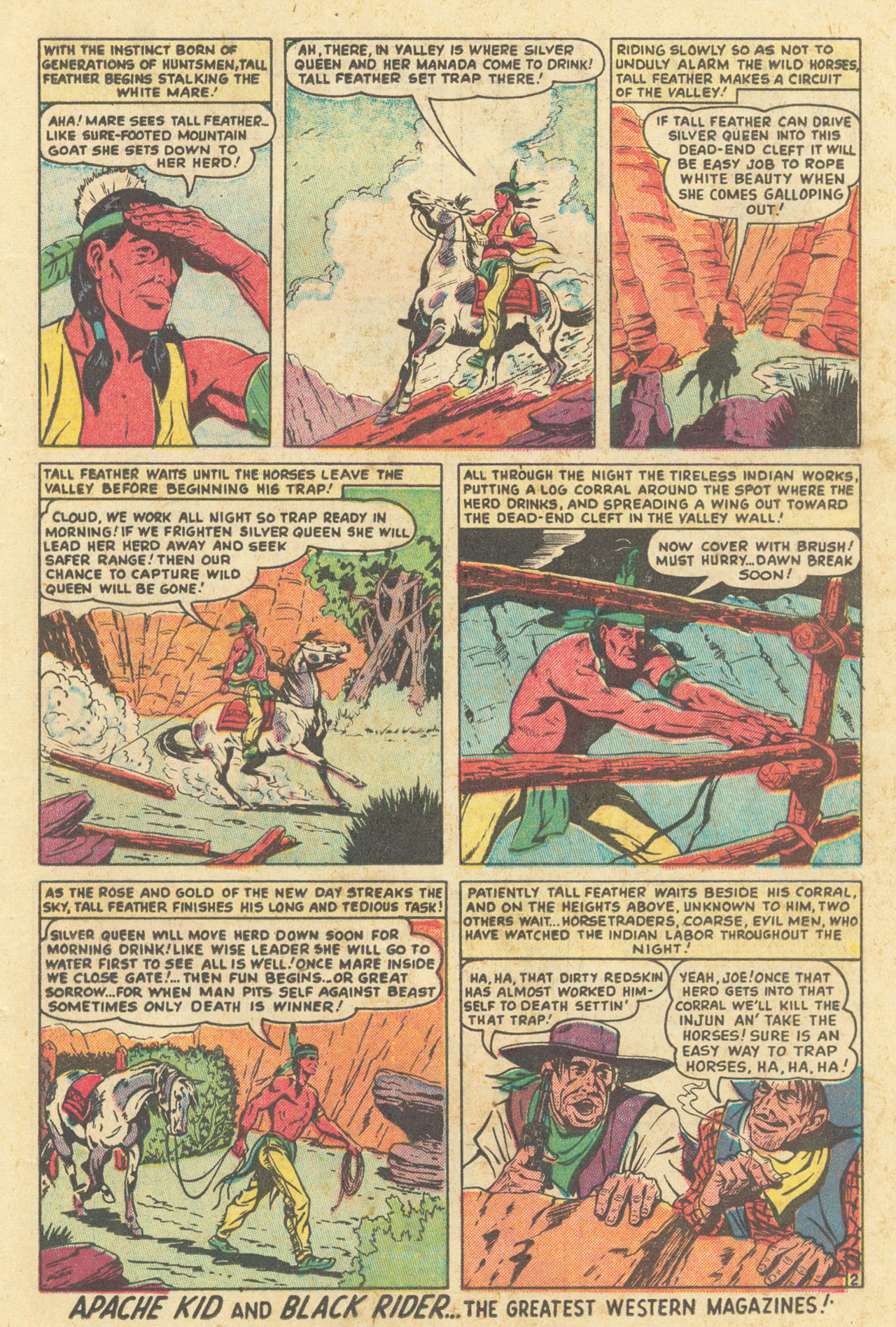 Read online Apache Kid comic -  Issue #53 - 23