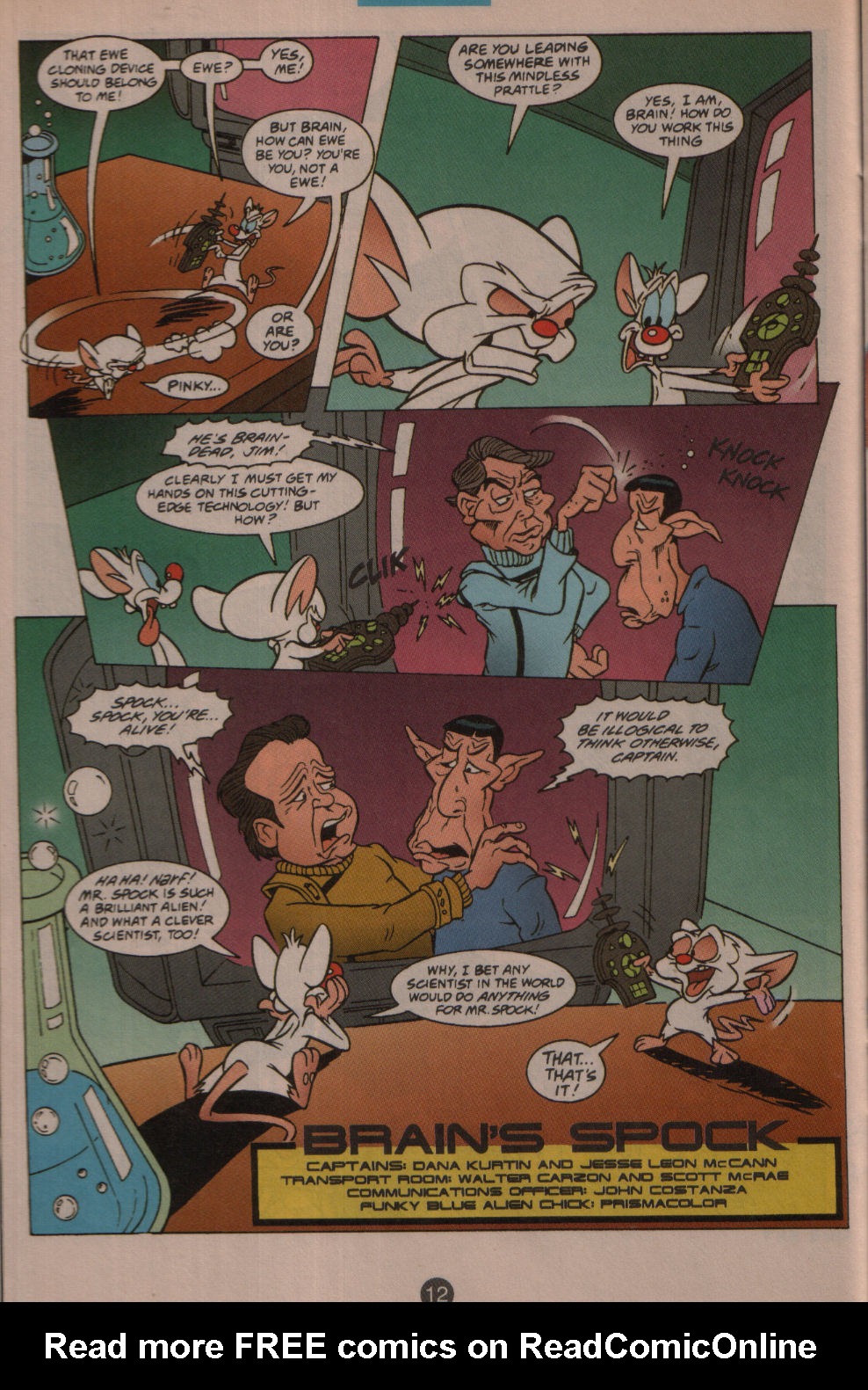 Read online Animaniacs comic -  Issue #28 - 11