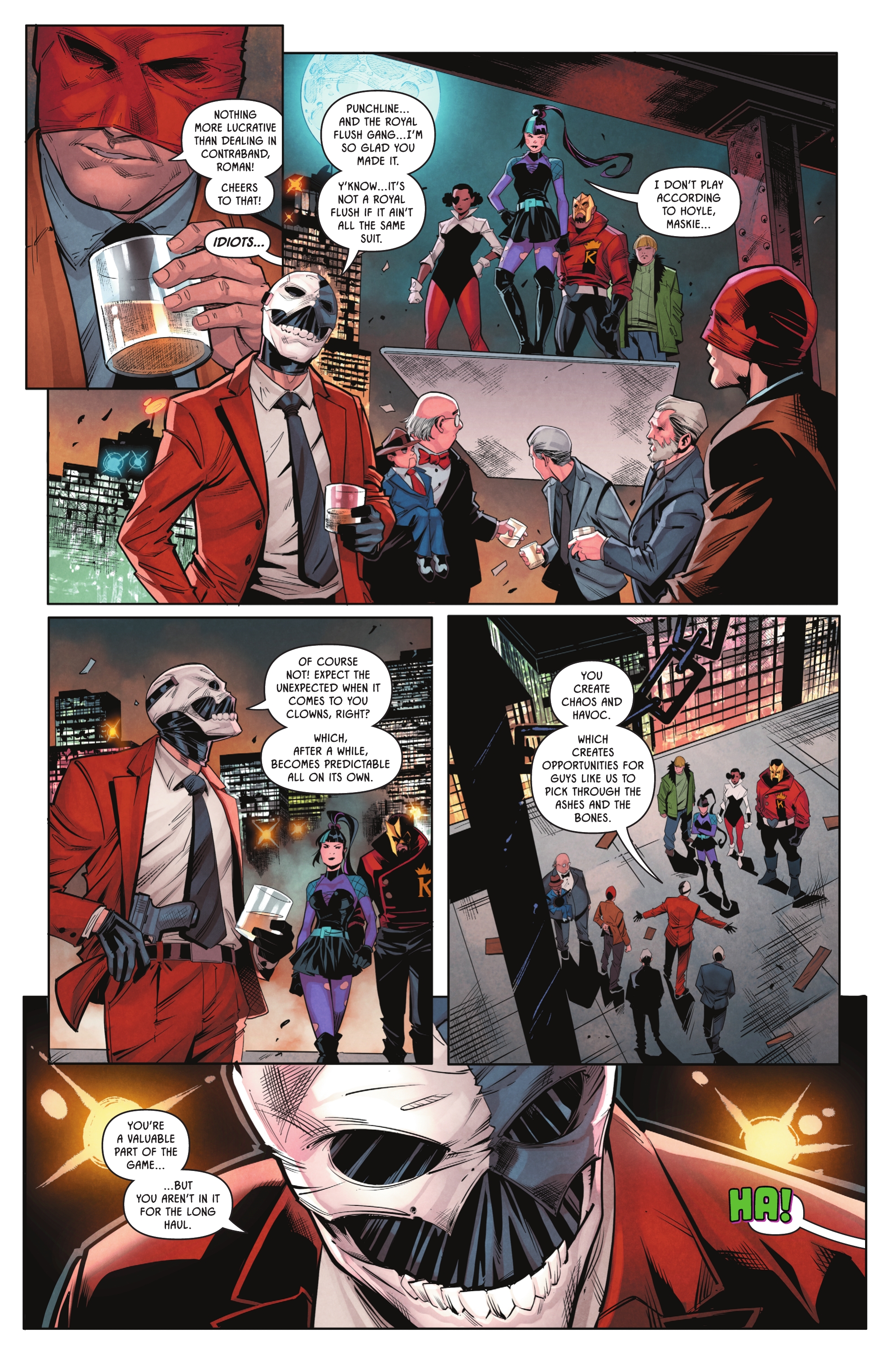 Read online Punchline: The Gotham Game comic -  Issue #4 - 15