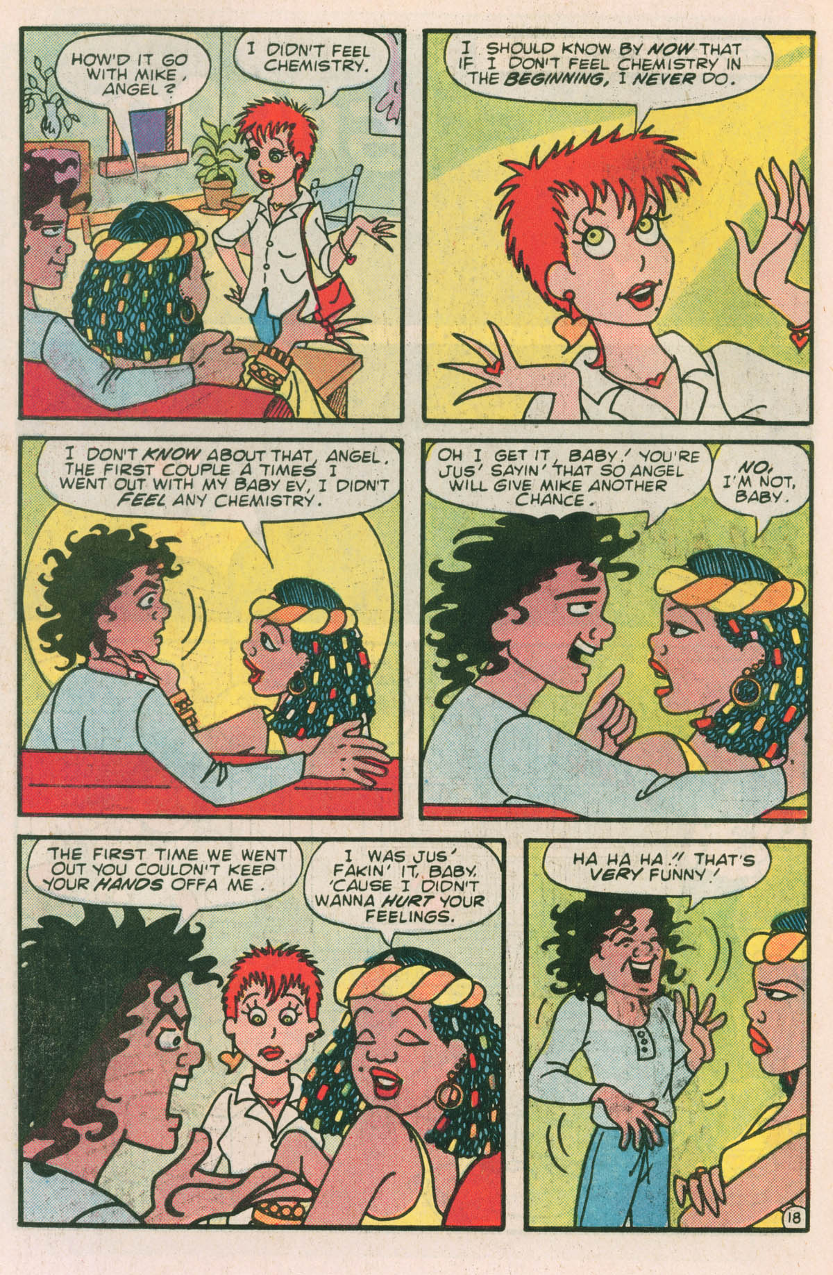 Read online Angel Love comic -  Issue #4 - 19