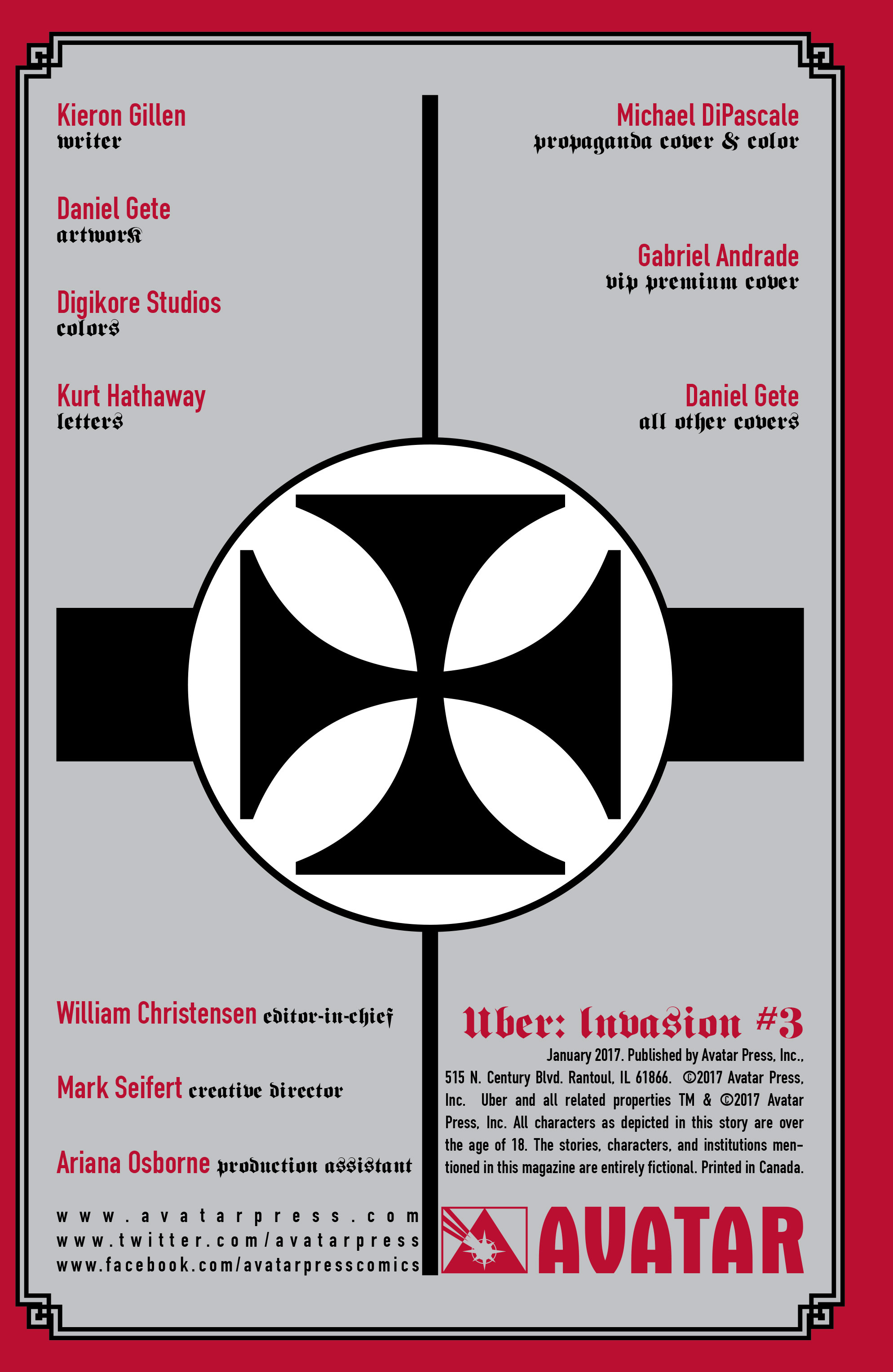 Read online Uber: Invasion comic -  Issue #3 - 2