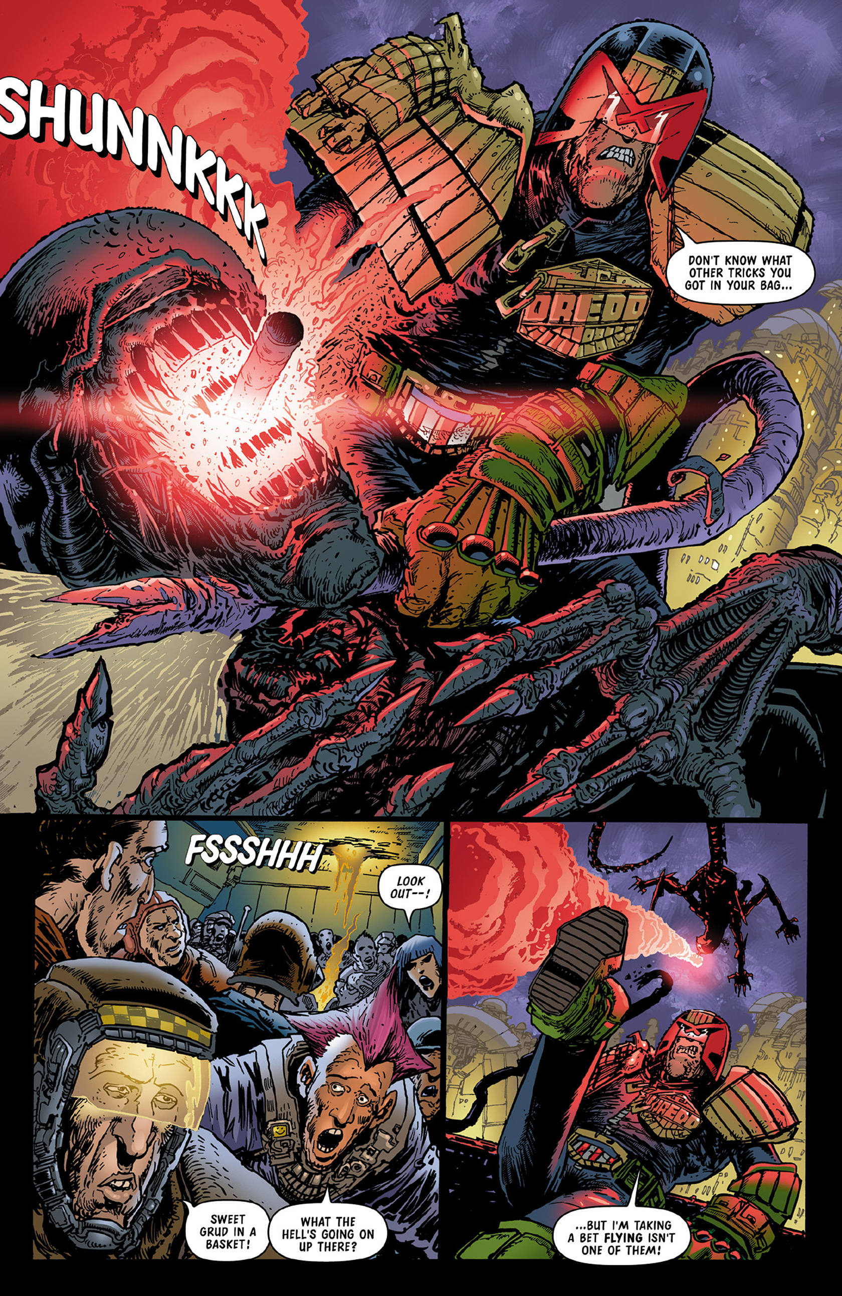Read online Predator vs. Judge Dredd vs. Aliens: Incubus and Other Stories comic -  Issue # TPB (Part 2) - 12