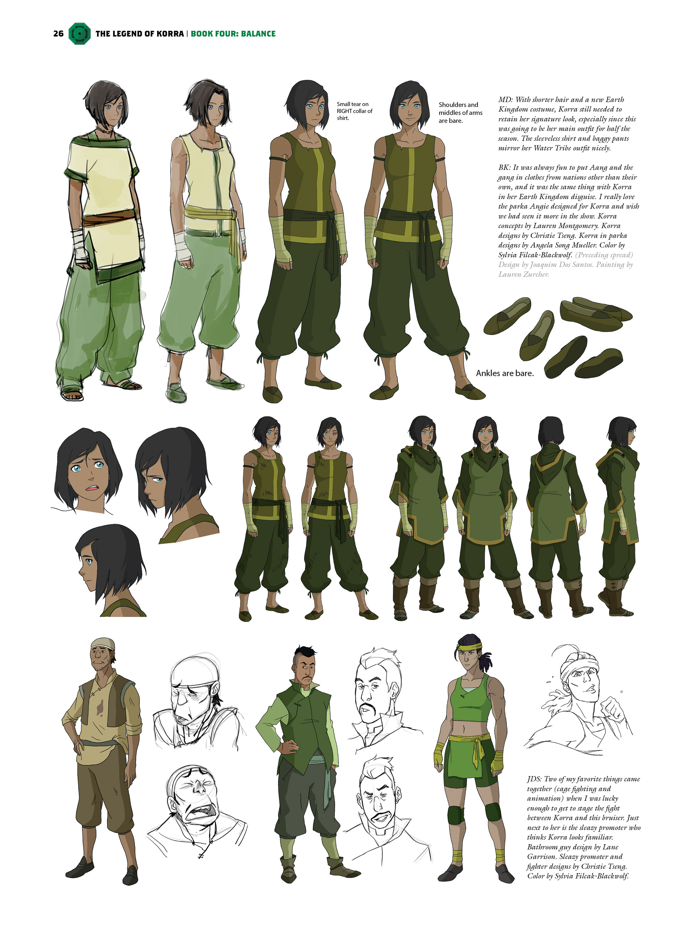 Read online The Legend of Korra: The Art of the Animated Series comic -  Issue # TPB 4 - 25