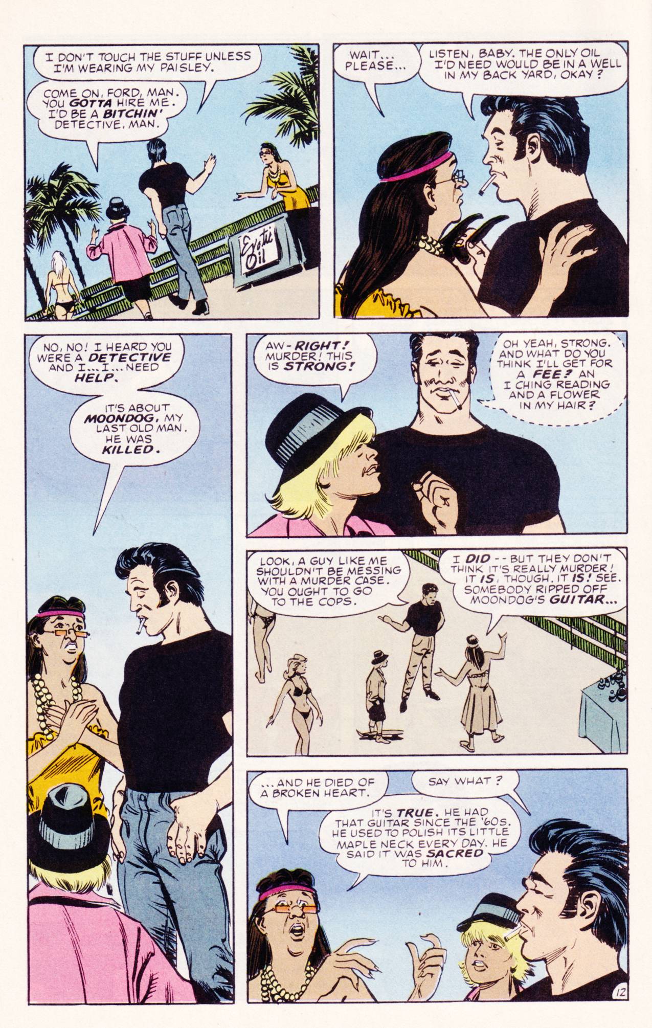 Read online The Adventures Of Ford Fairlane comic -  Issue #4 - 13